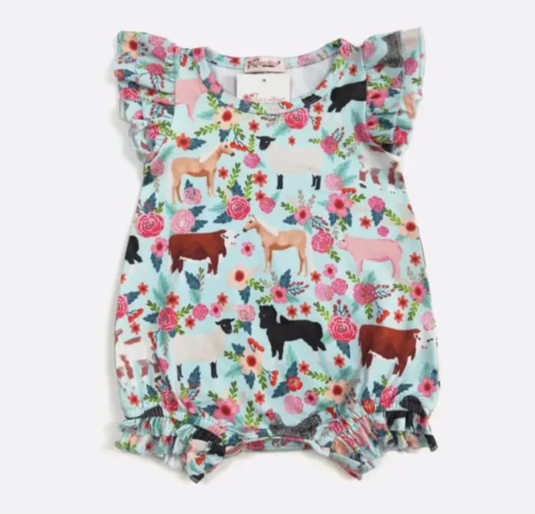 Farm Animal Romper