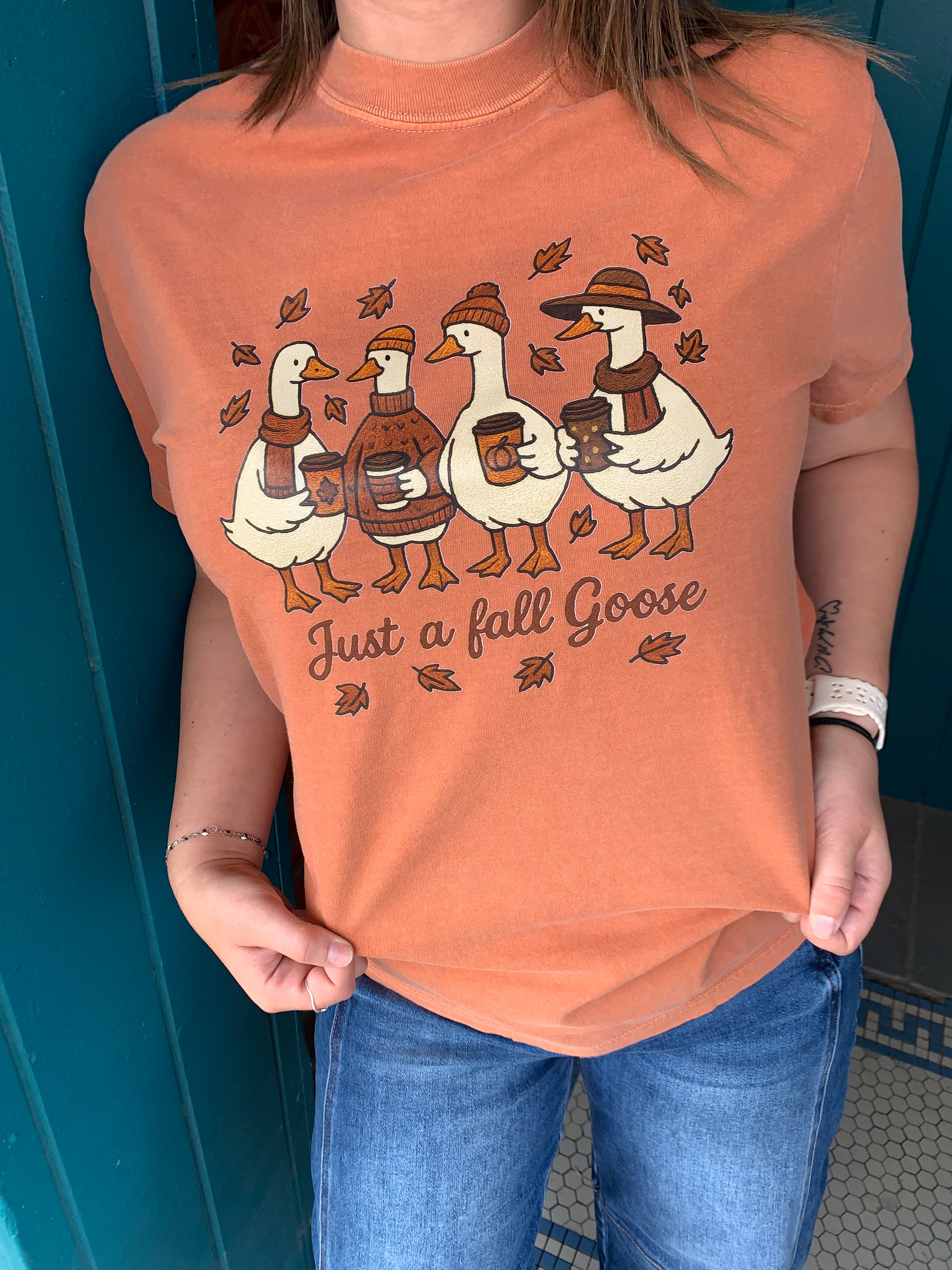 Just a Fall Goose T-shirt