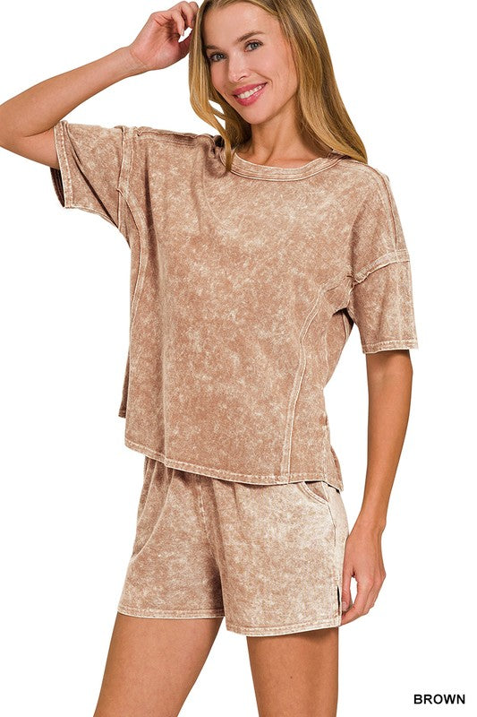 Short Sleeve Tee & Shorts Set