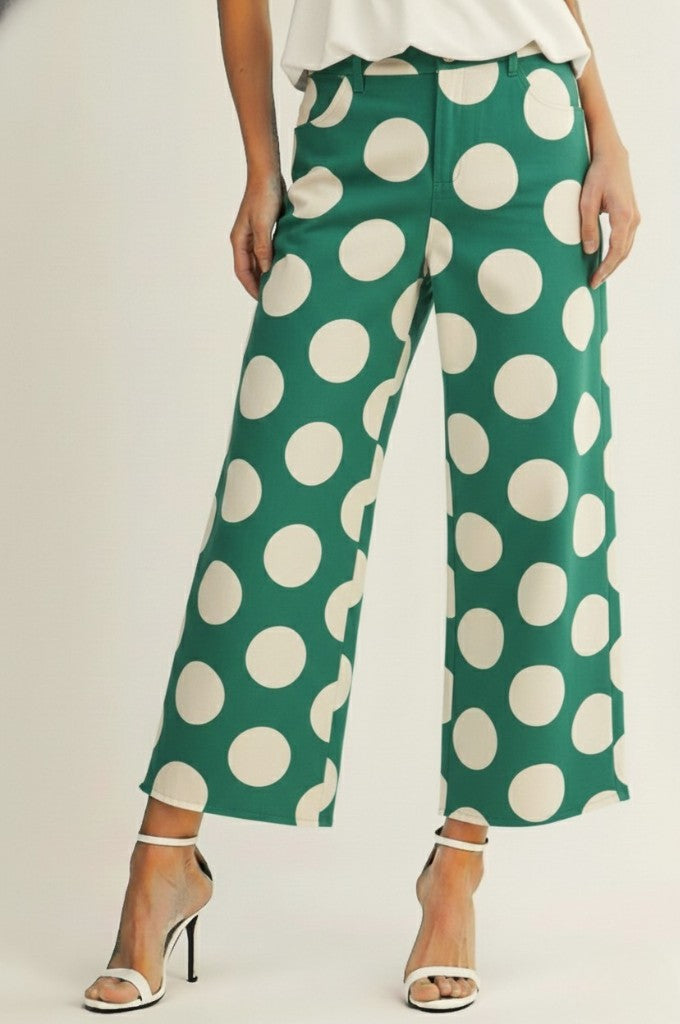Big Polka Dots Trousers Pants