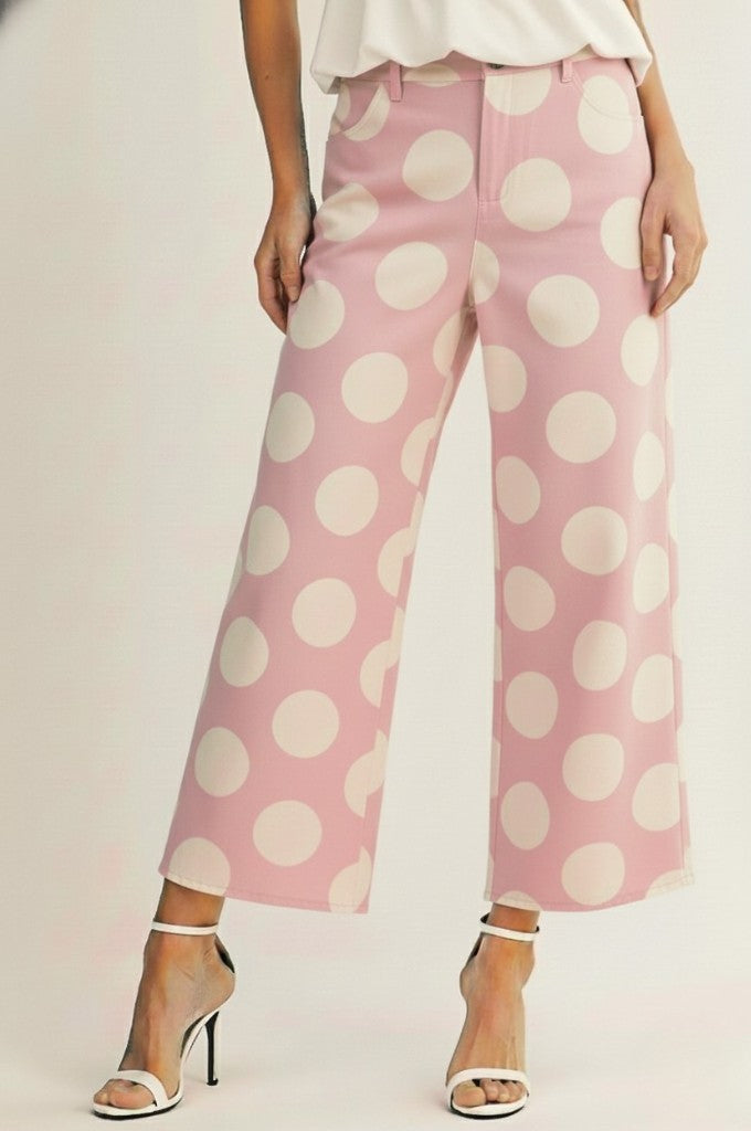 Big Polka Dots Trousers Pants