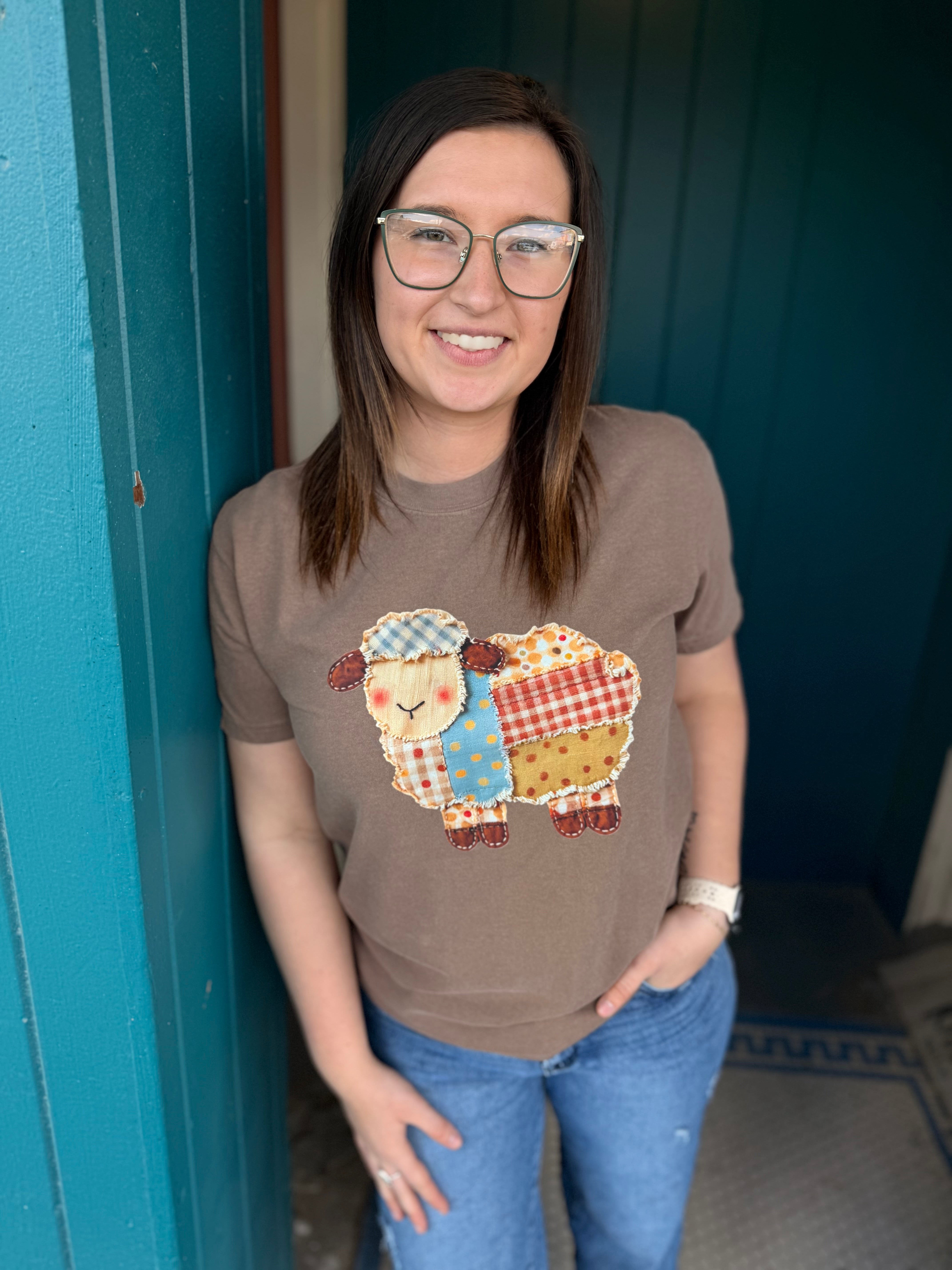 A little Shabby Sheep T-shirt