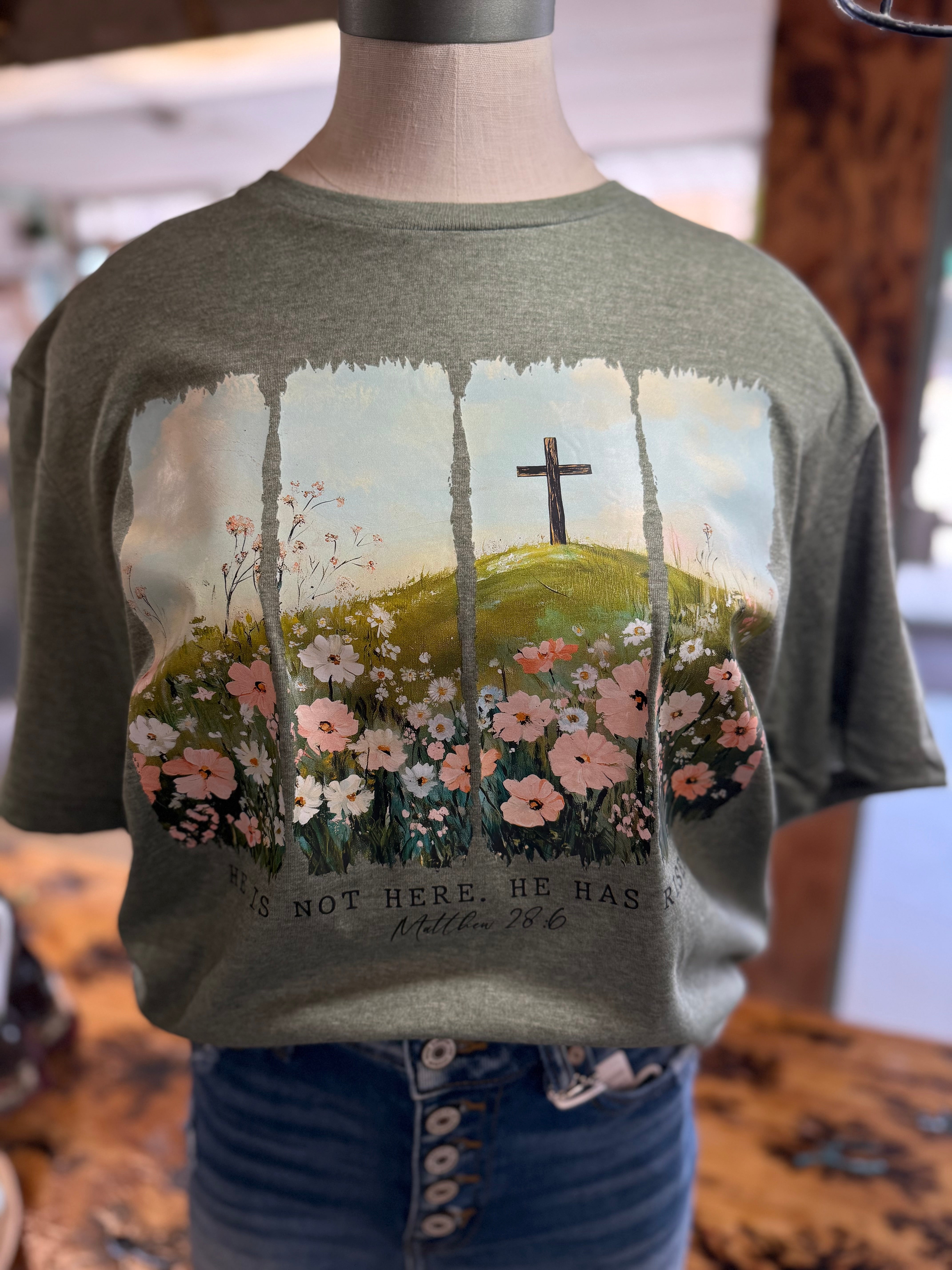 Matthew 28:6 T-shirt
