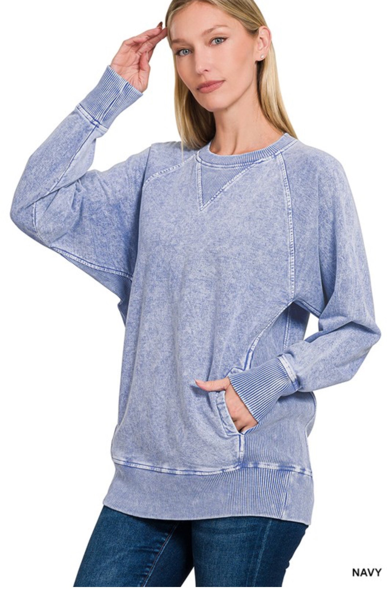 Halo Snow Washes Pullover