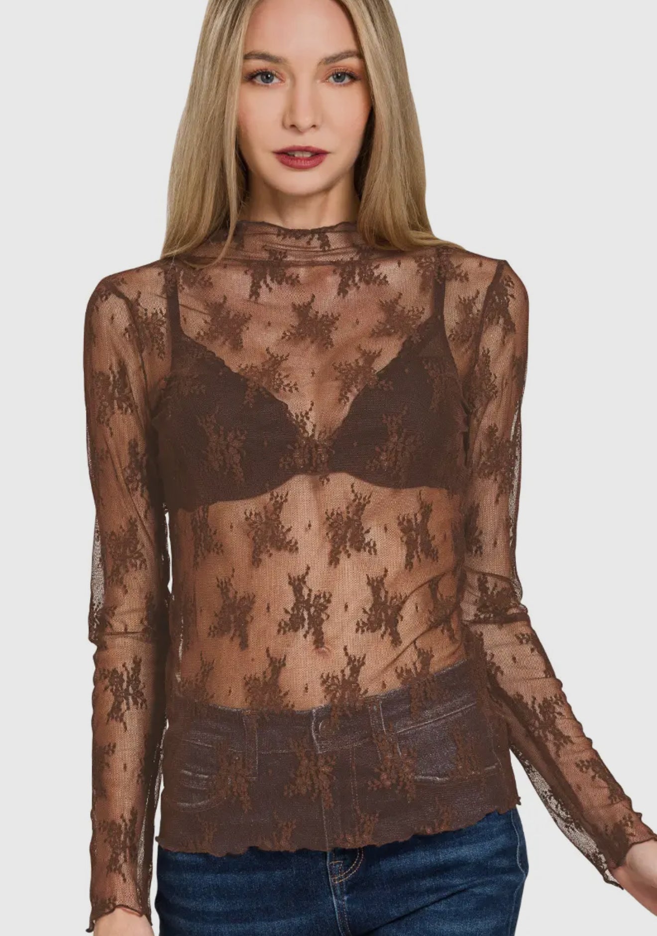 Lace Layering Top