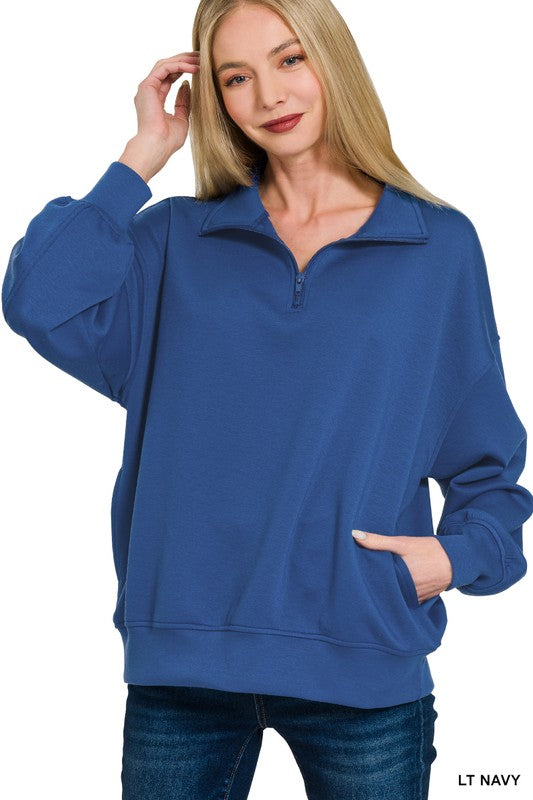 Scuba Half Zip Pullover