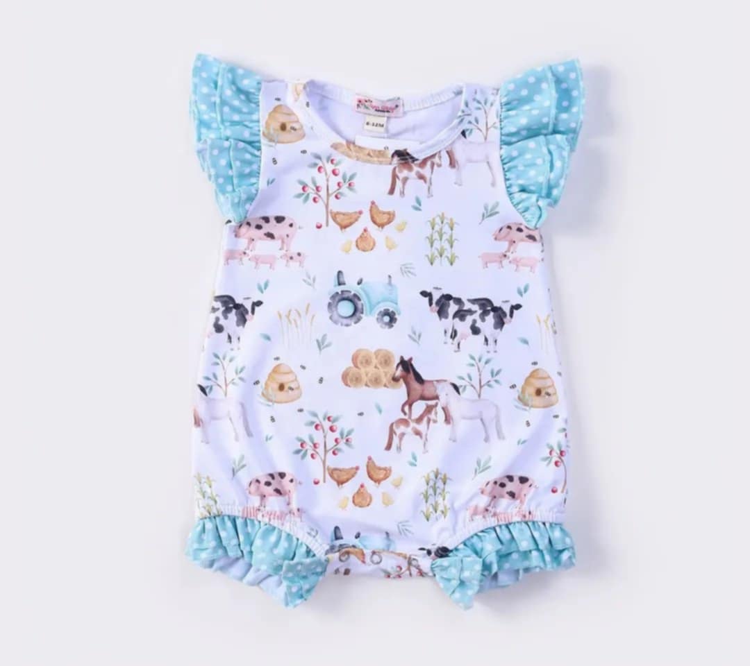Farm Life Romper