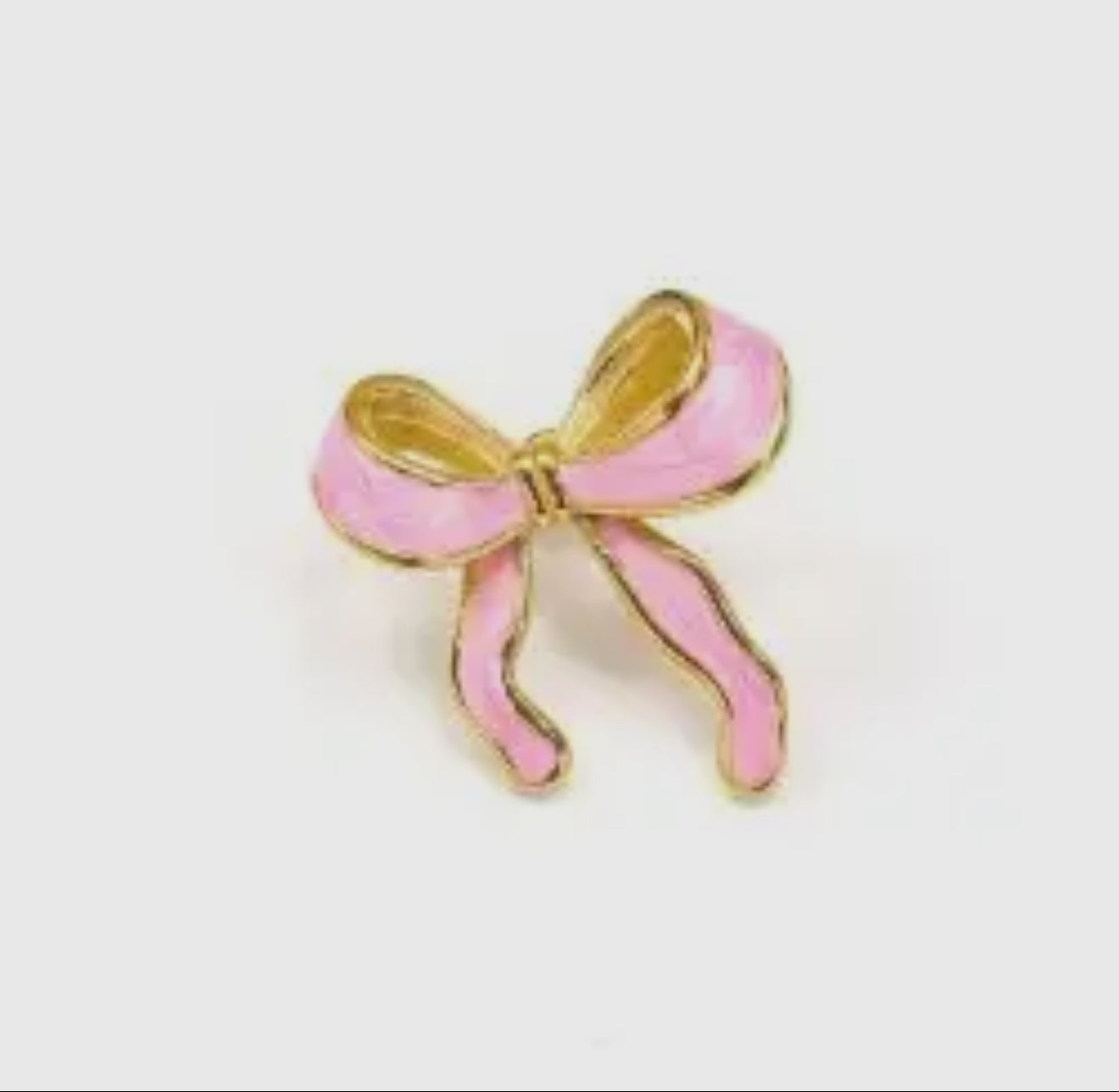 Colorful Enamel Bow Earrings