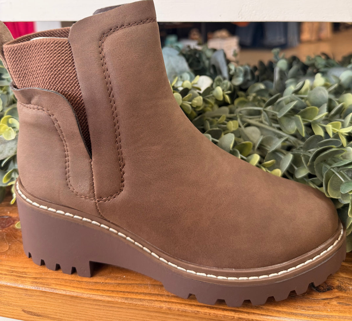 Lug Sole Booties