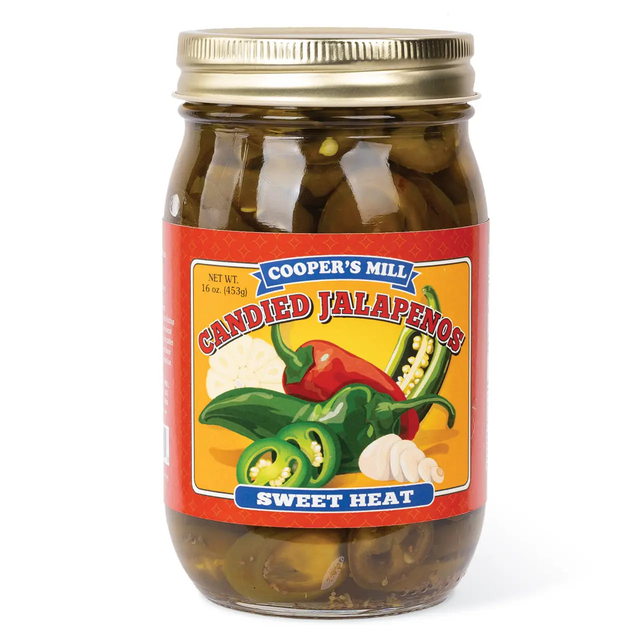 Cooper's Mill Pickles/ Garlic/ Jalapenos