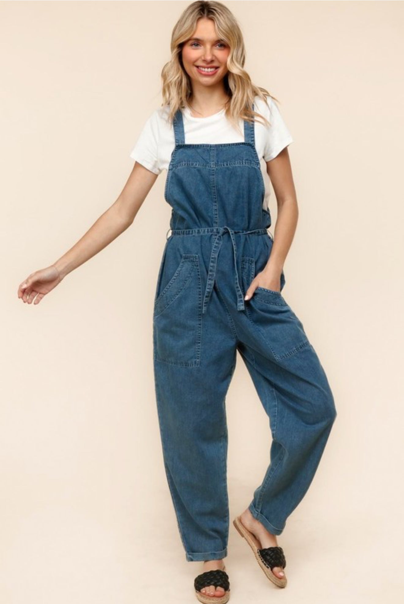 Denim Overalls