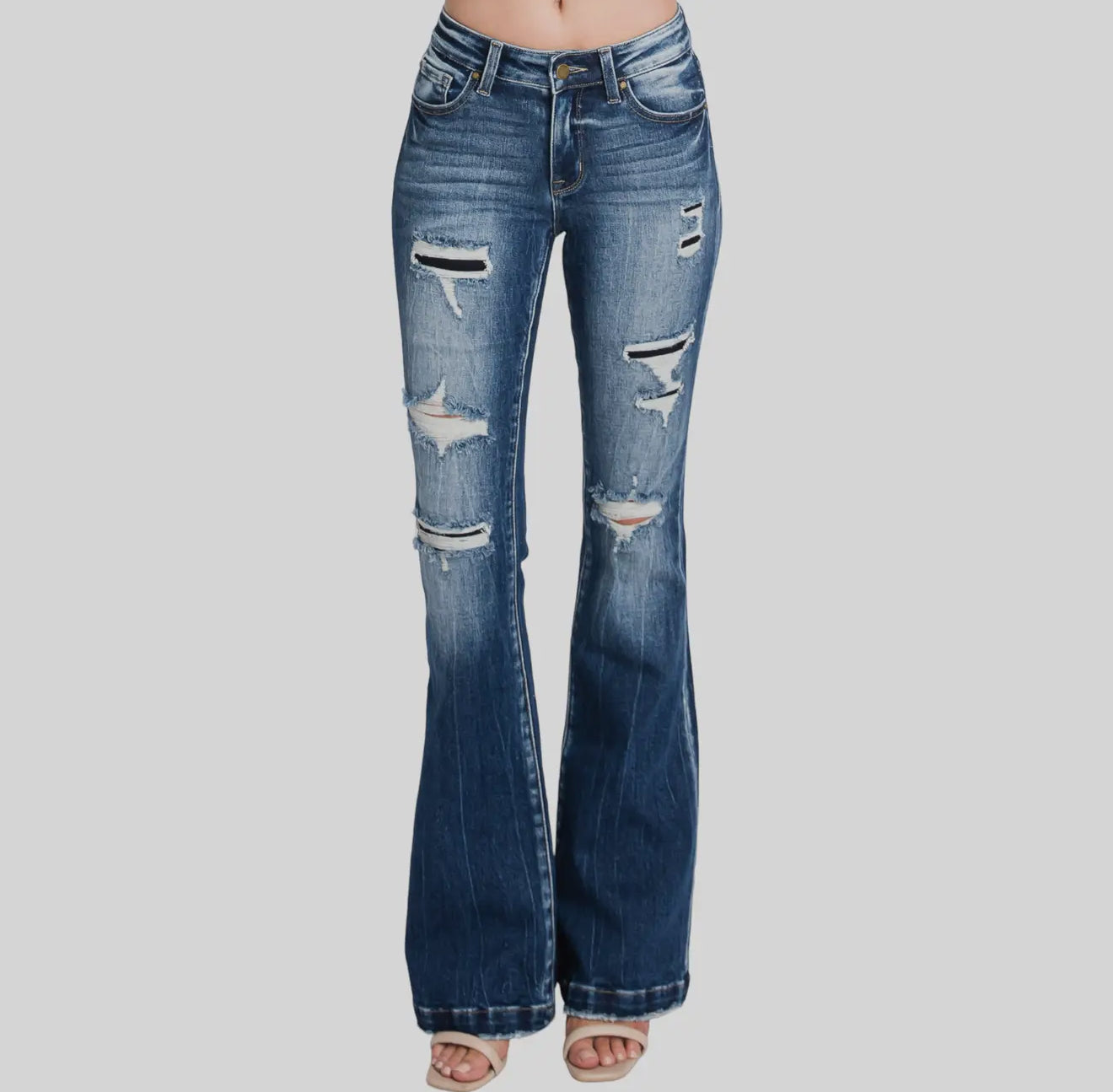 Petite Petra 153 Flare Jeans