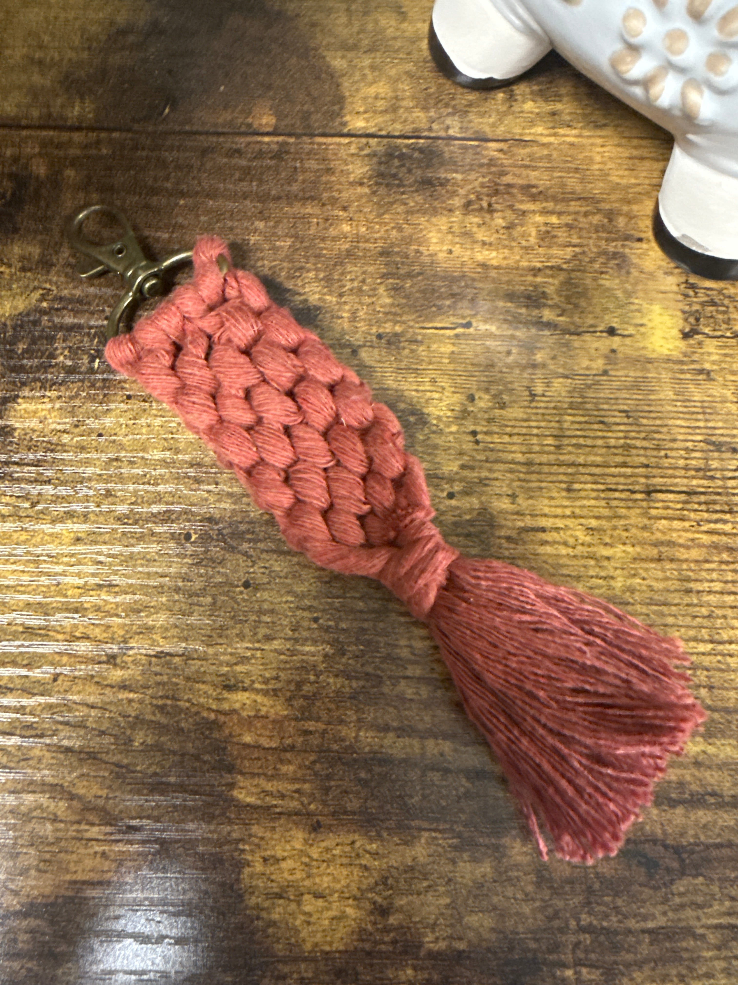 Macrame Keychains/ Wristlets