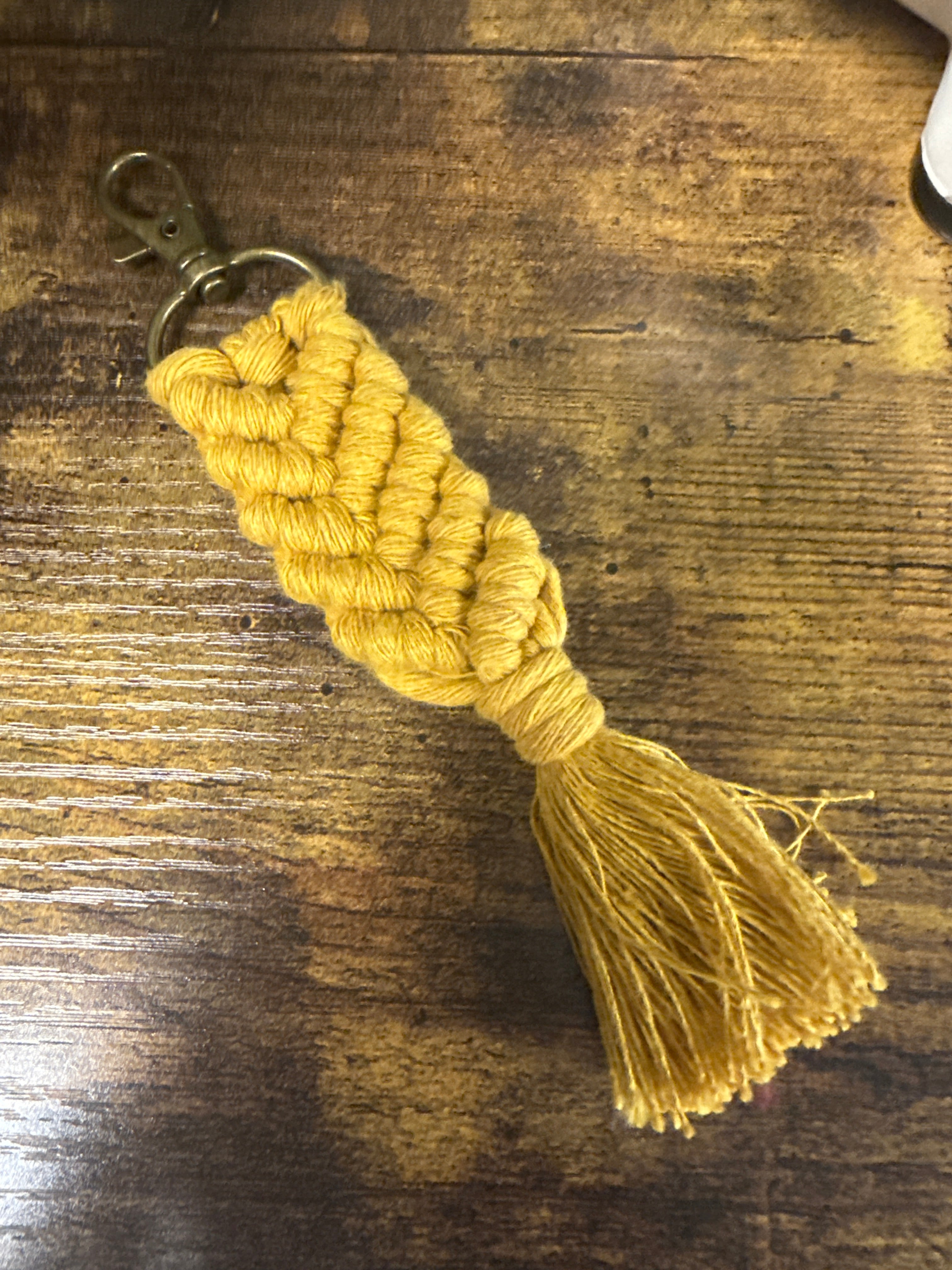 Macrame Keychains/ Wristlets
