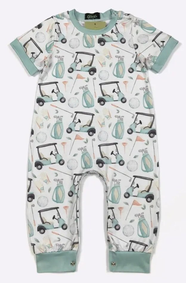 Wedge Golf Romper