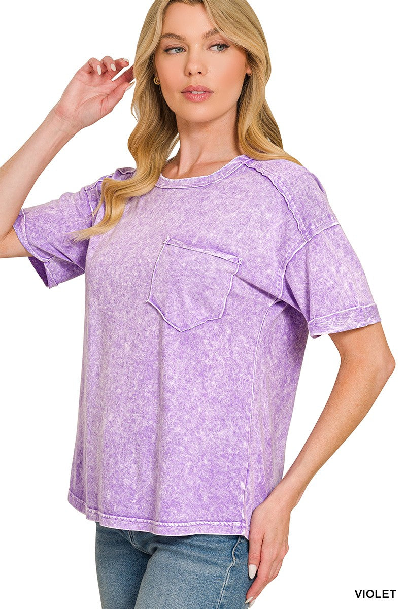 Halo Washed Relaxed Fit Tee