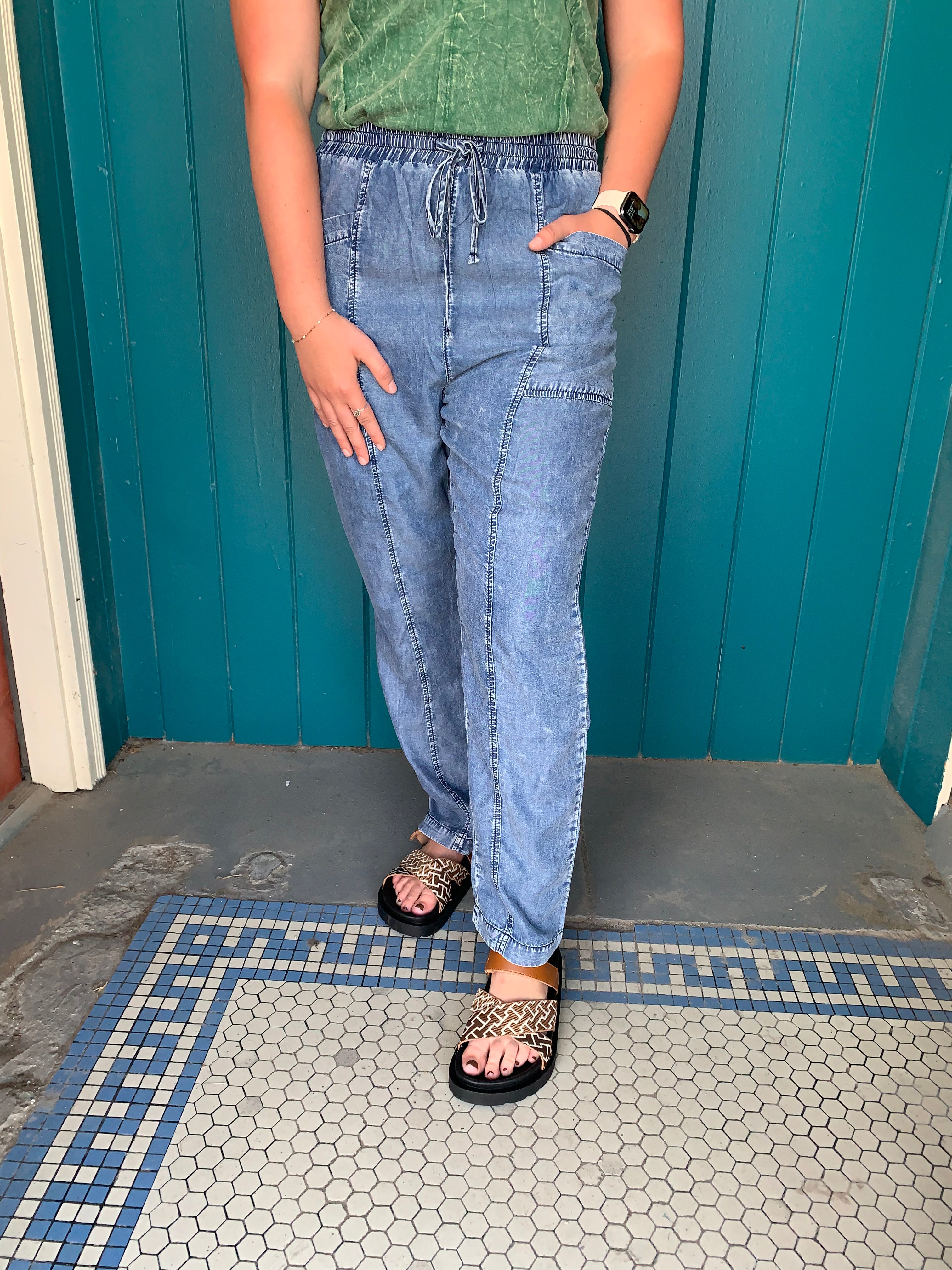 Slim Leg Pants
