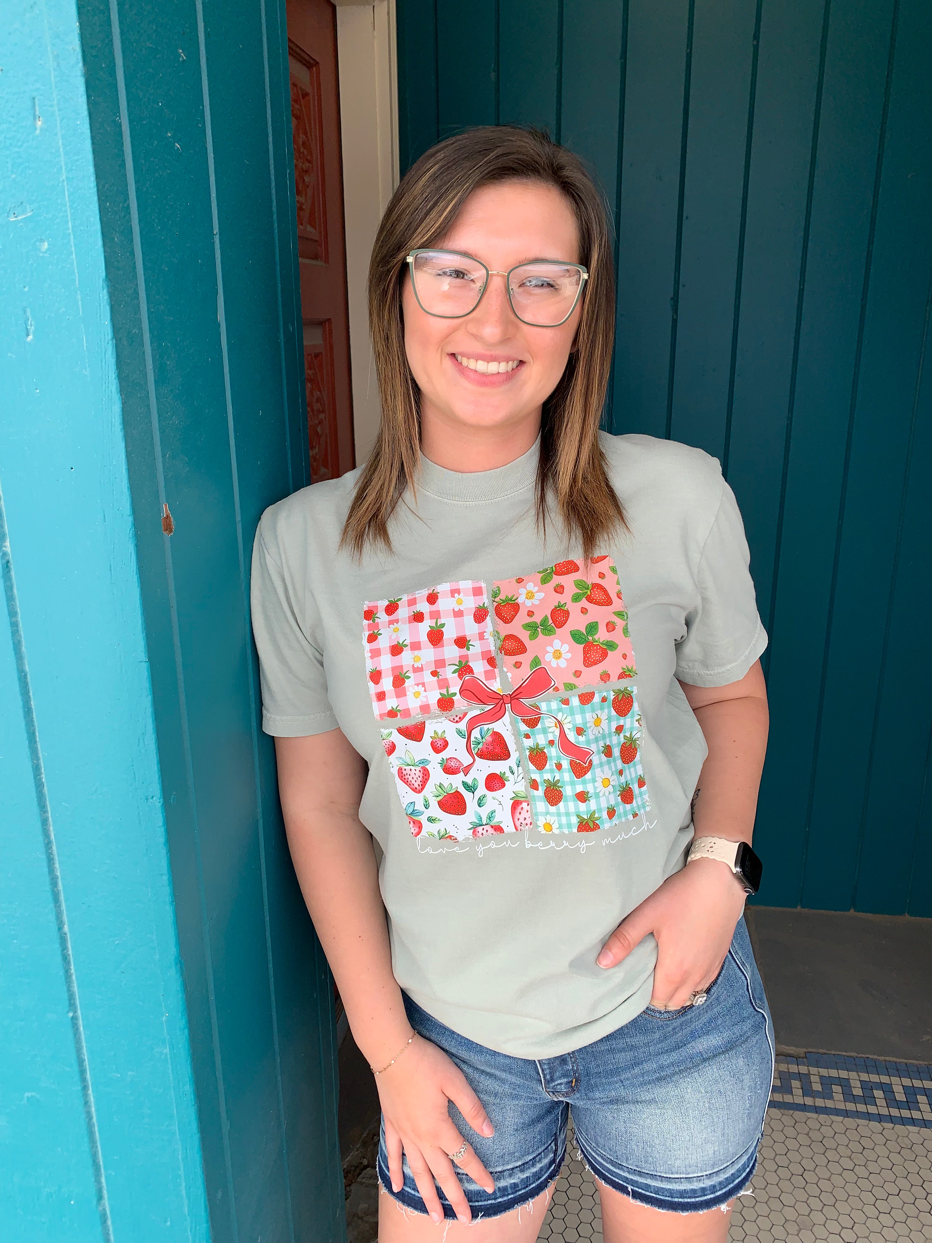 Strawberry Square T-shirt