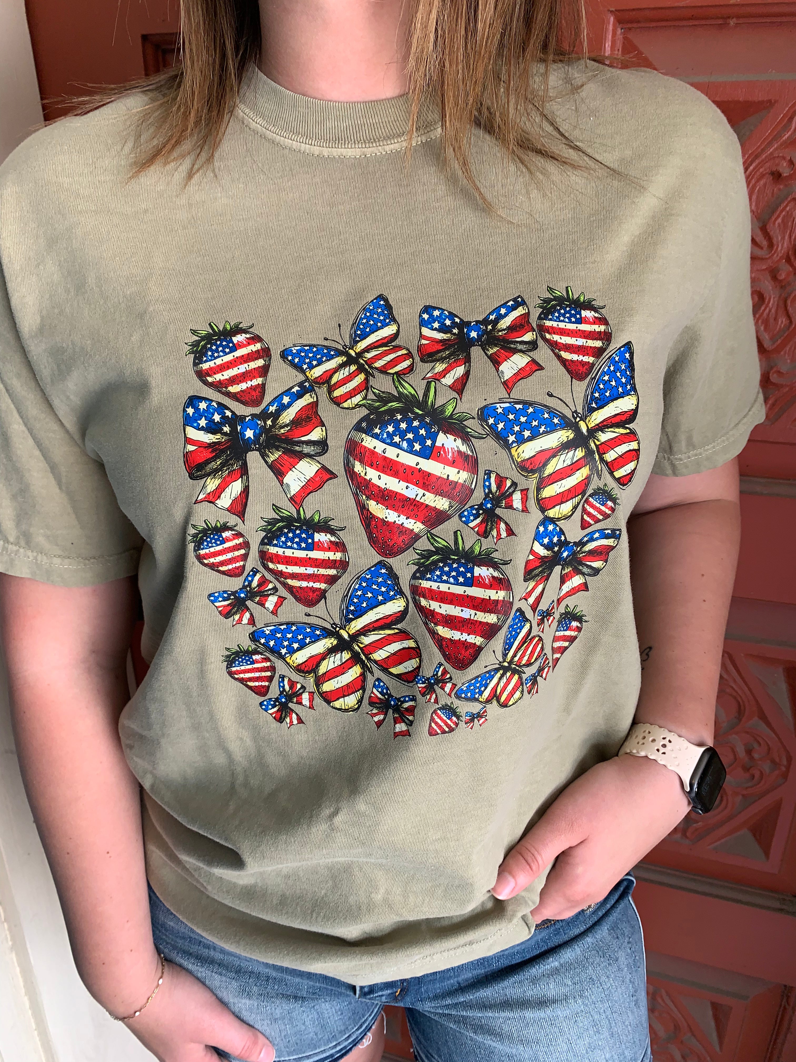 Vintage American Strawberry T-shirt