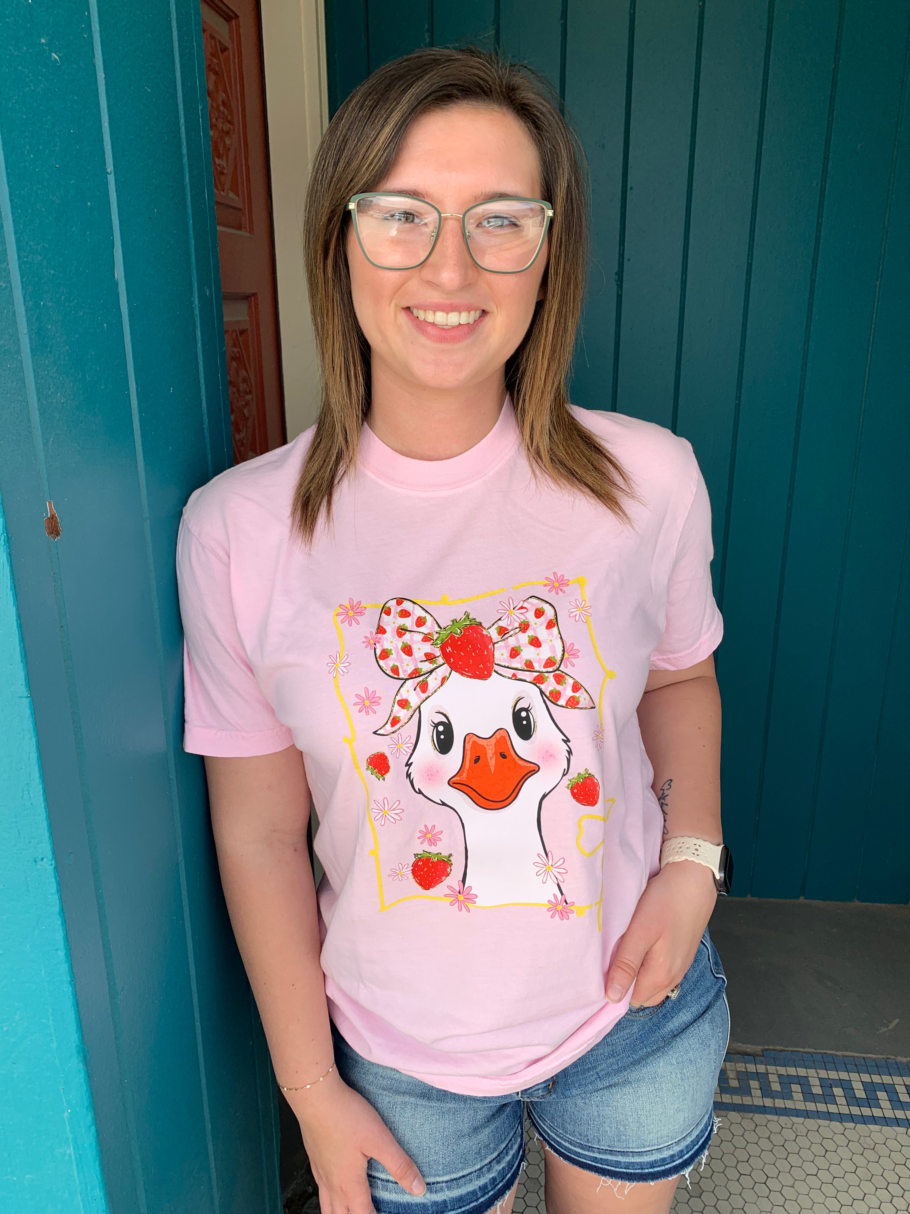 Strawberry Goose T-shirt