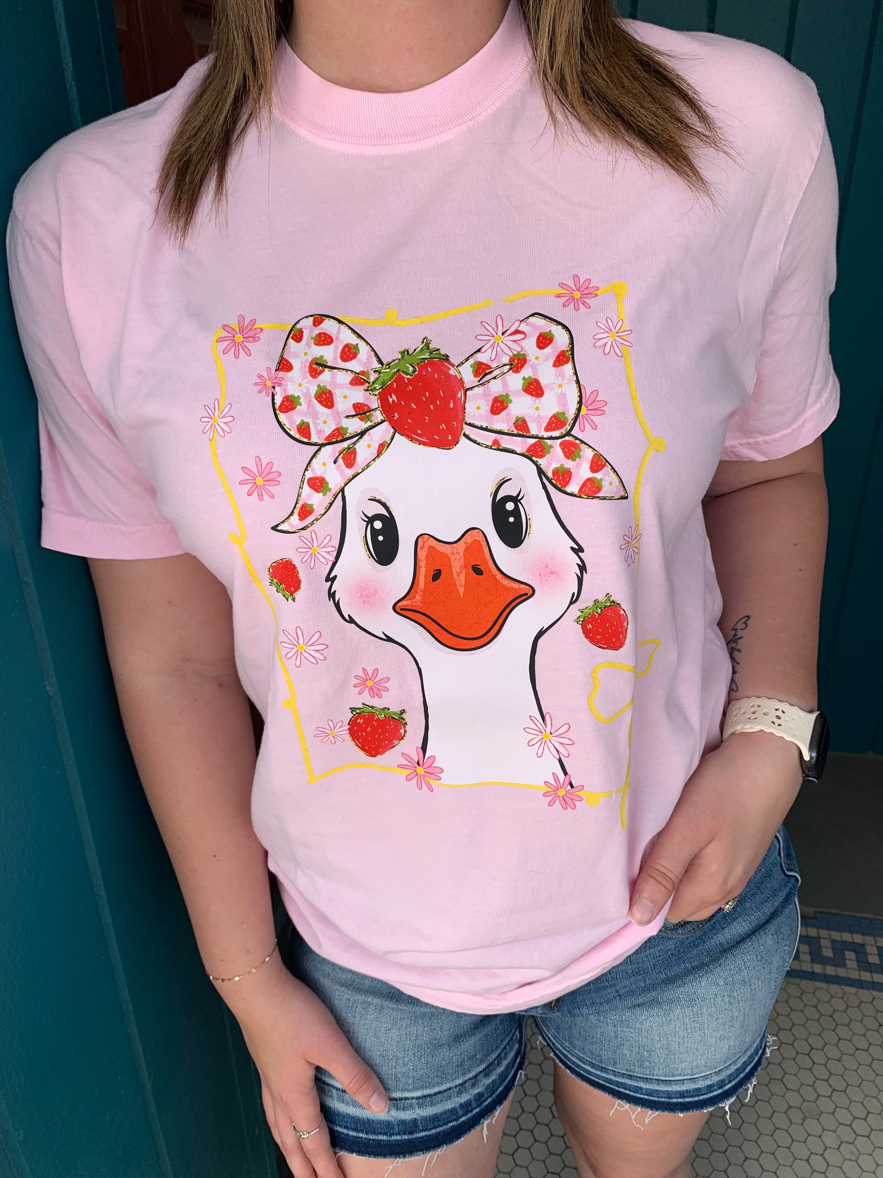 Strawberry Goose T-shirt