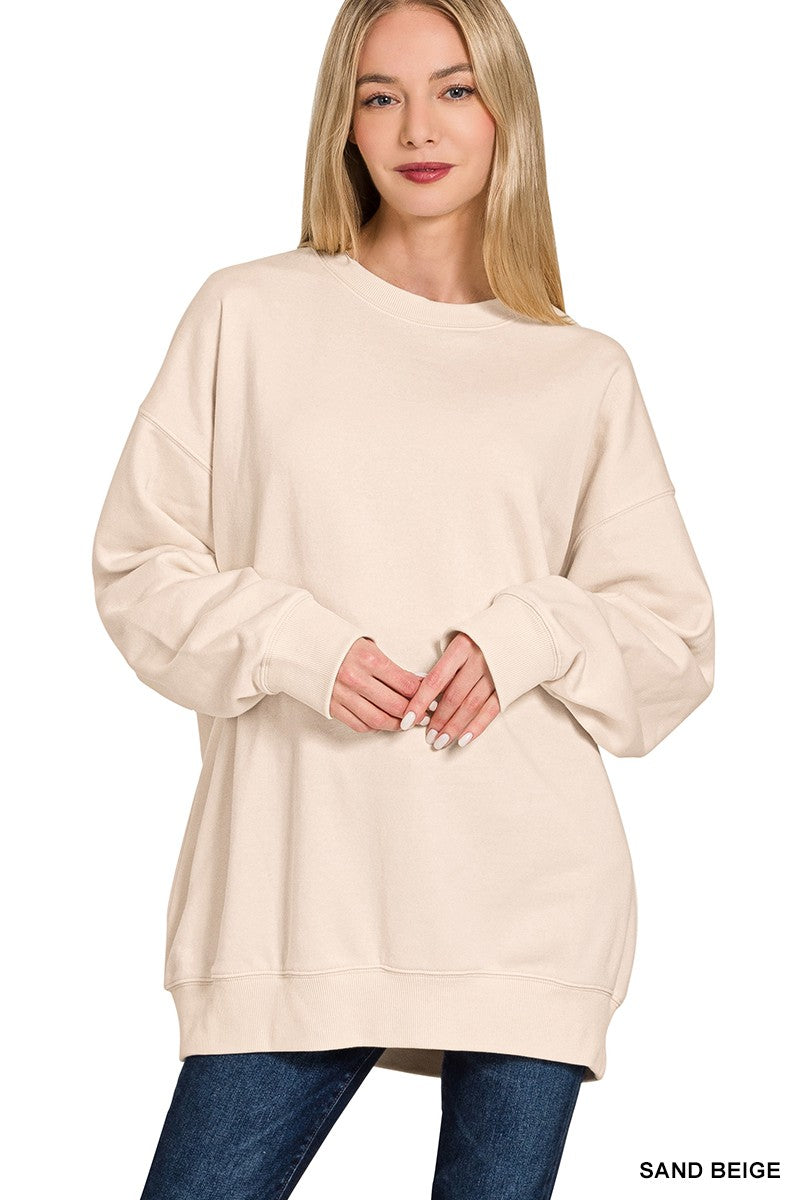 Fleece Tunic Sweatshirts