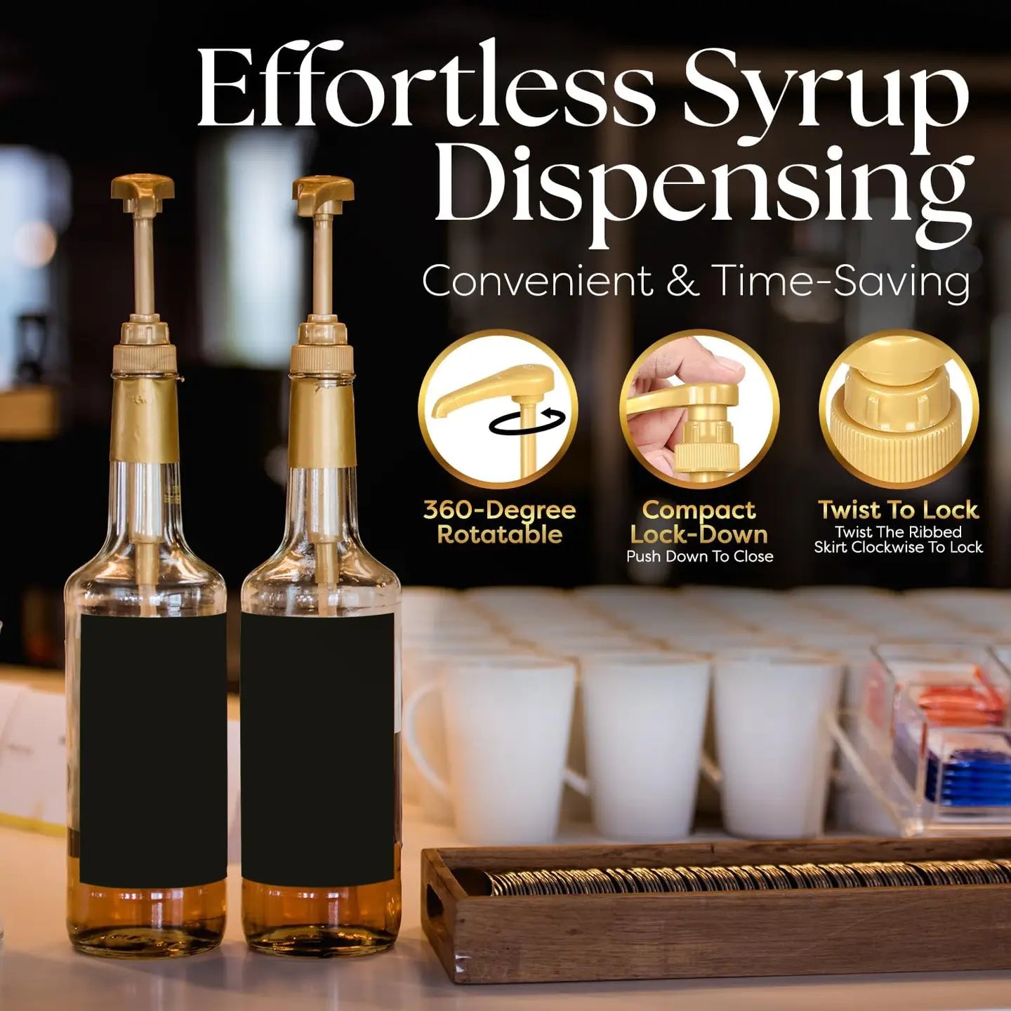 Syruvia Syrup Pumps