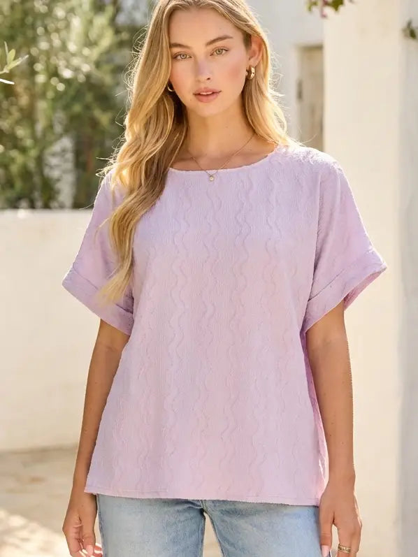 Textured Woven Blouse