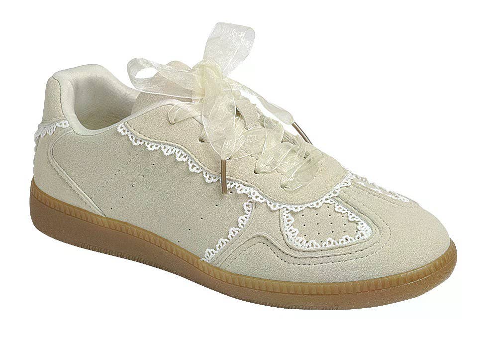 Lace Detail Sneakers
