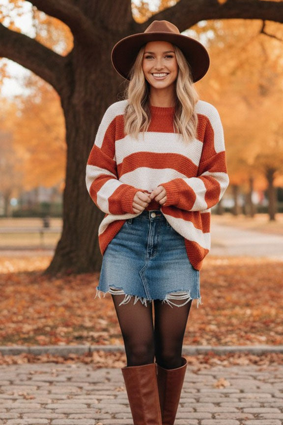 Every Day Striped Sweater