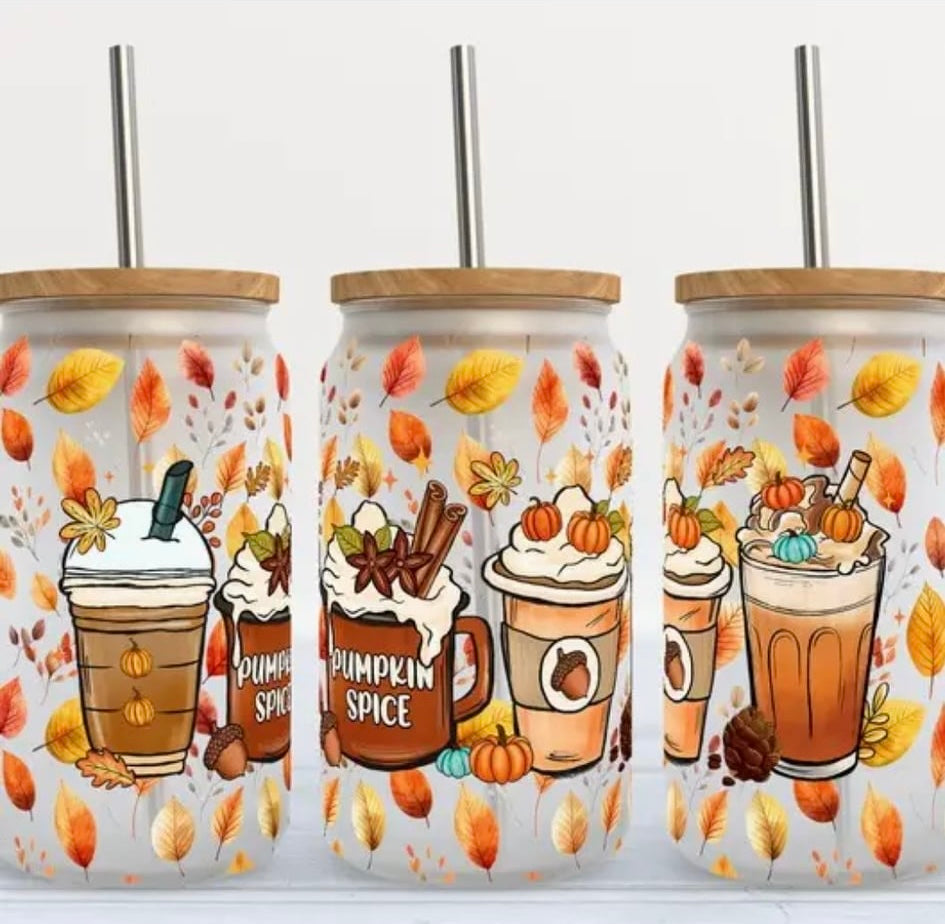 Seasonal Glass Tumblers