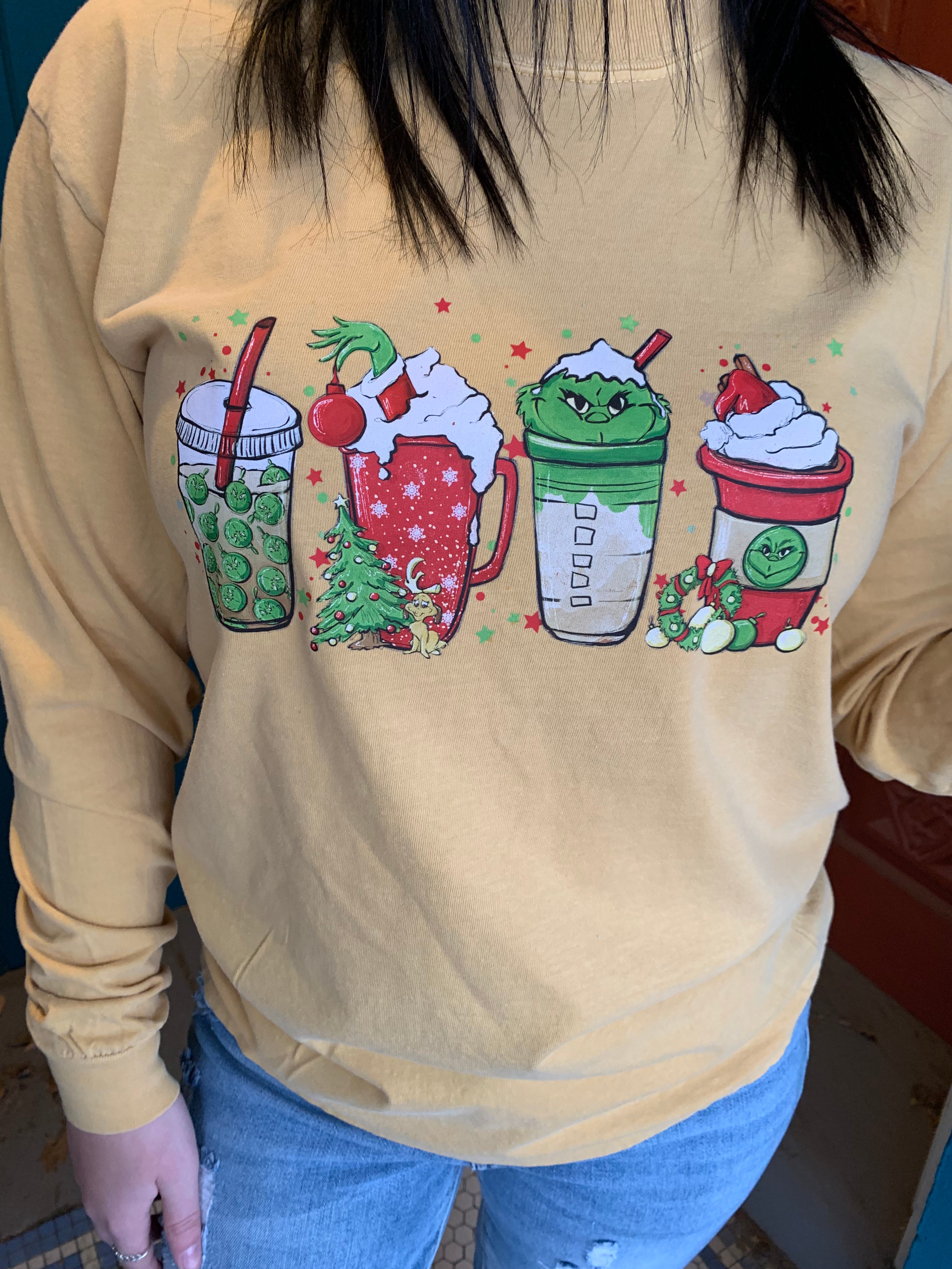 Grinch Coffee T-shirt