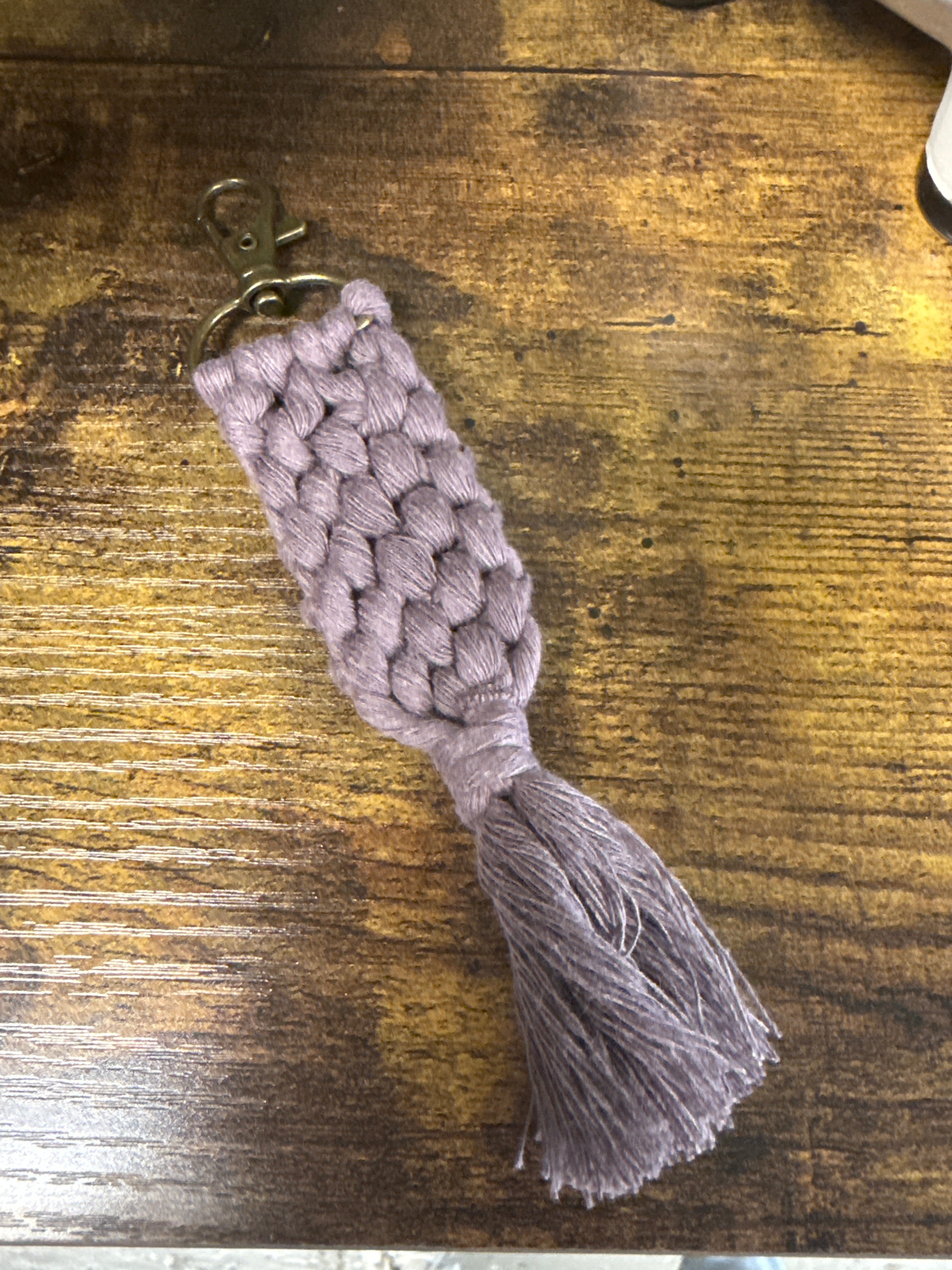 Macrame Keychains/ Wristlets