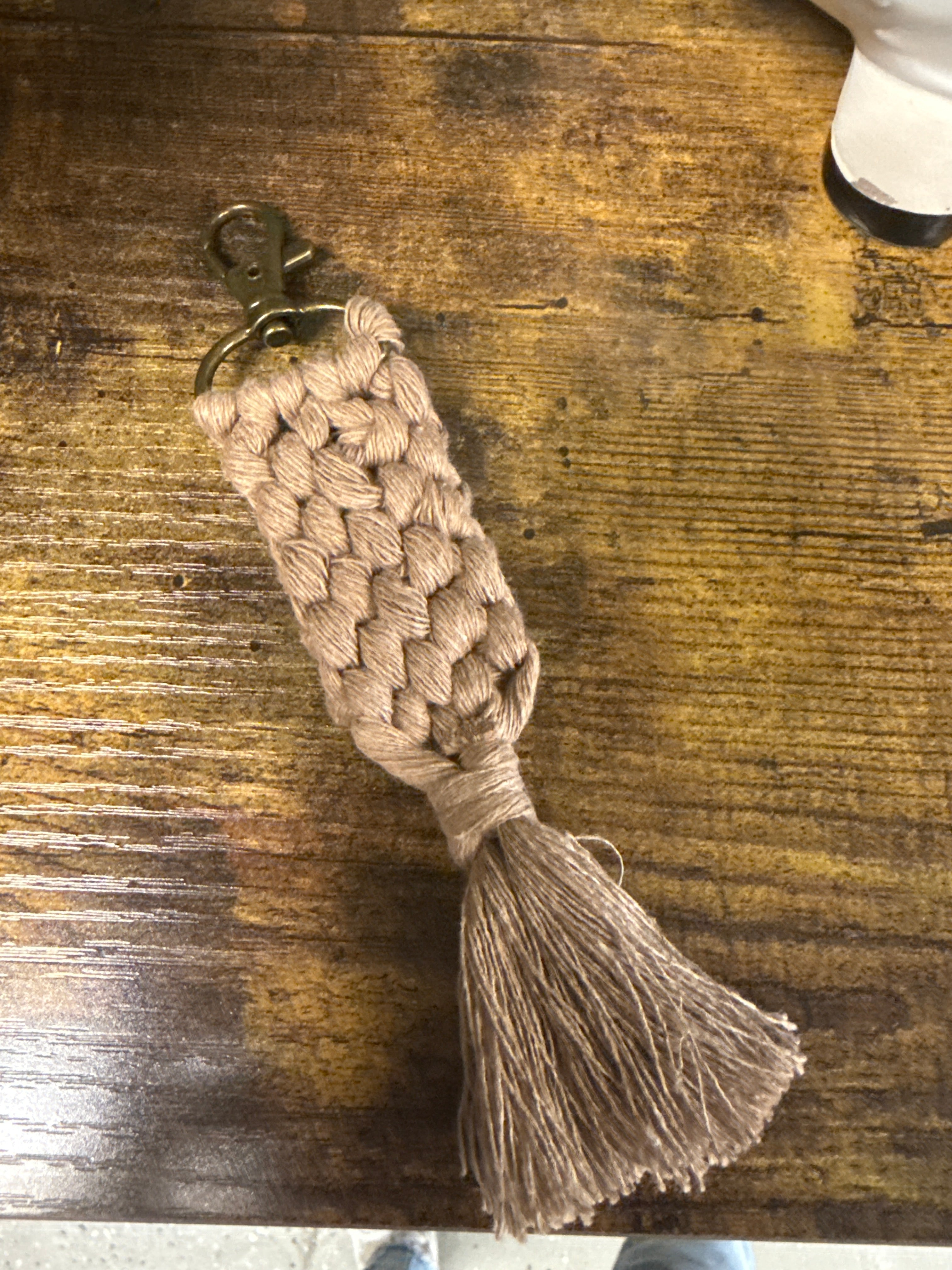 Macrame Keychains/ Wristlets