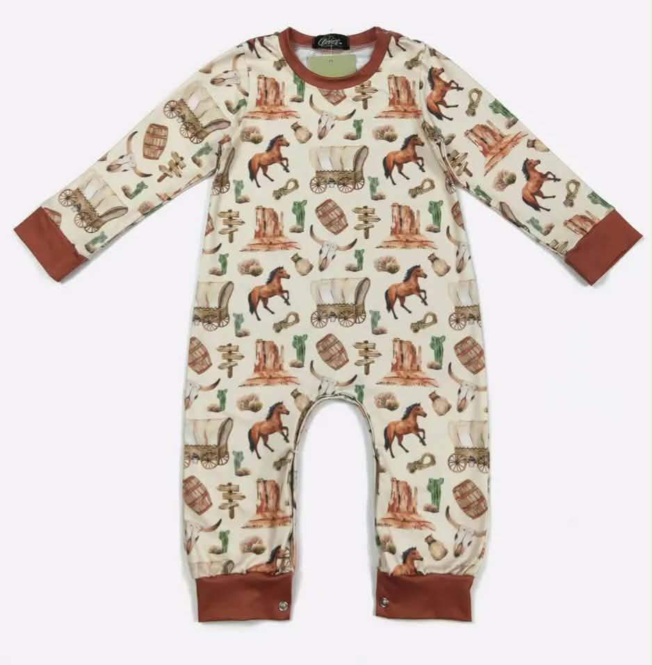 Wagon Frontier Romper