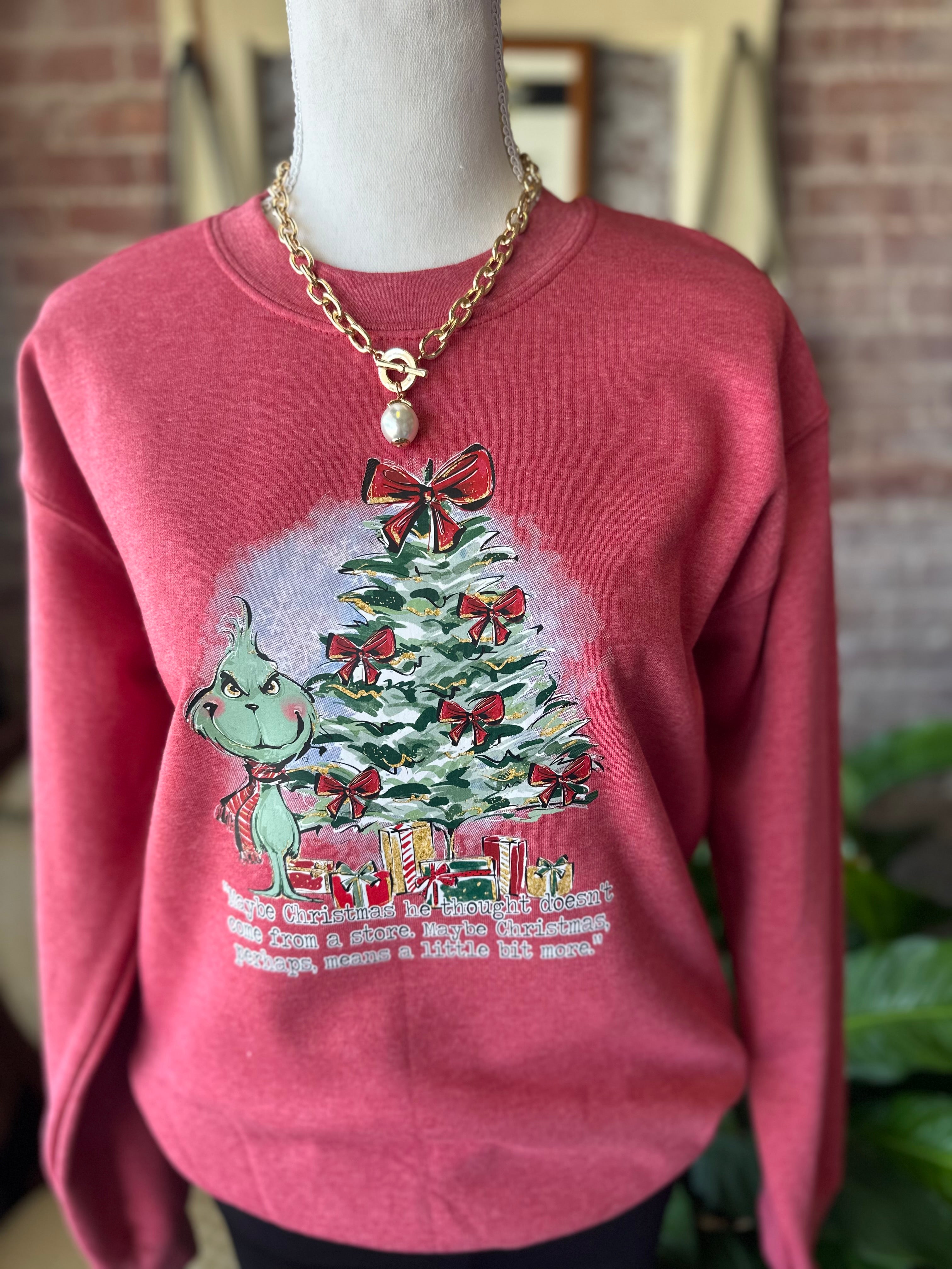 Grinch Christmas Sweatshirts