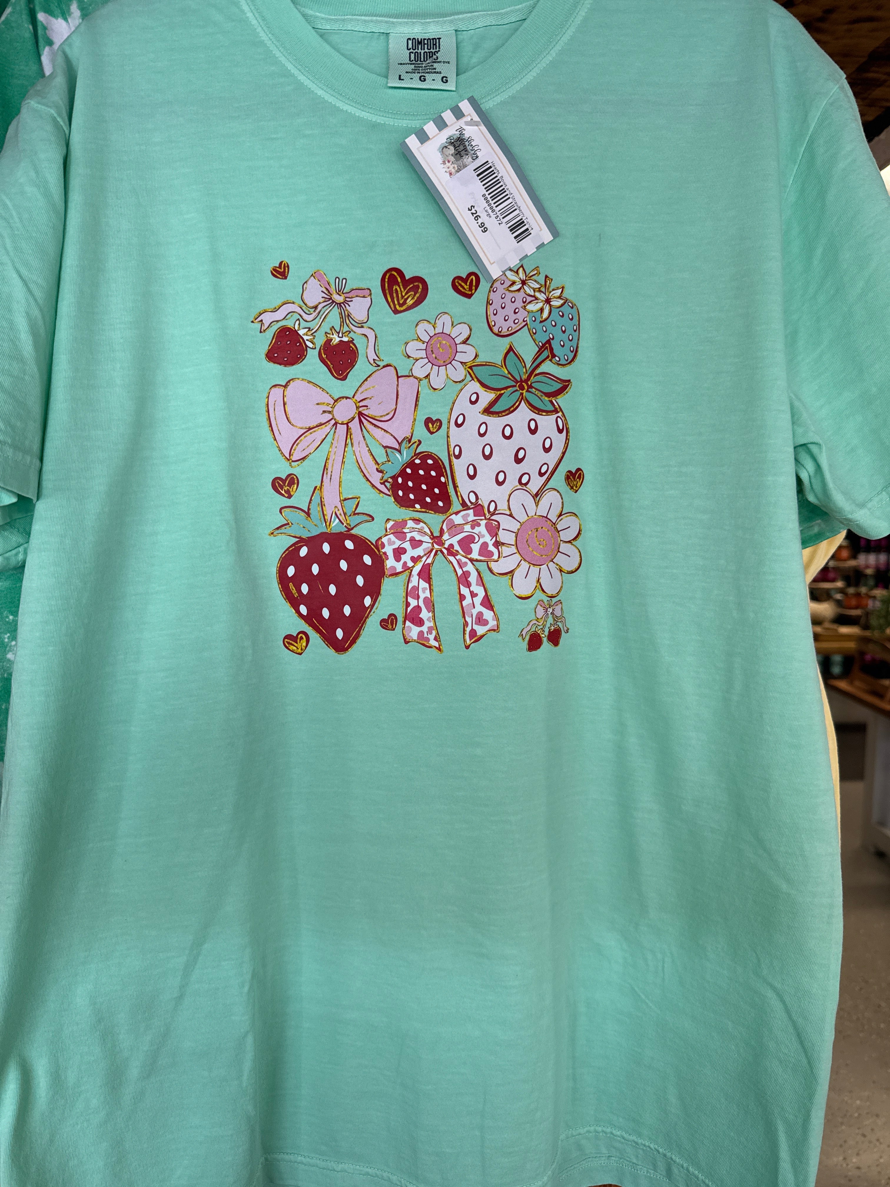 Hearts, Bows and Strawberry T-shirt