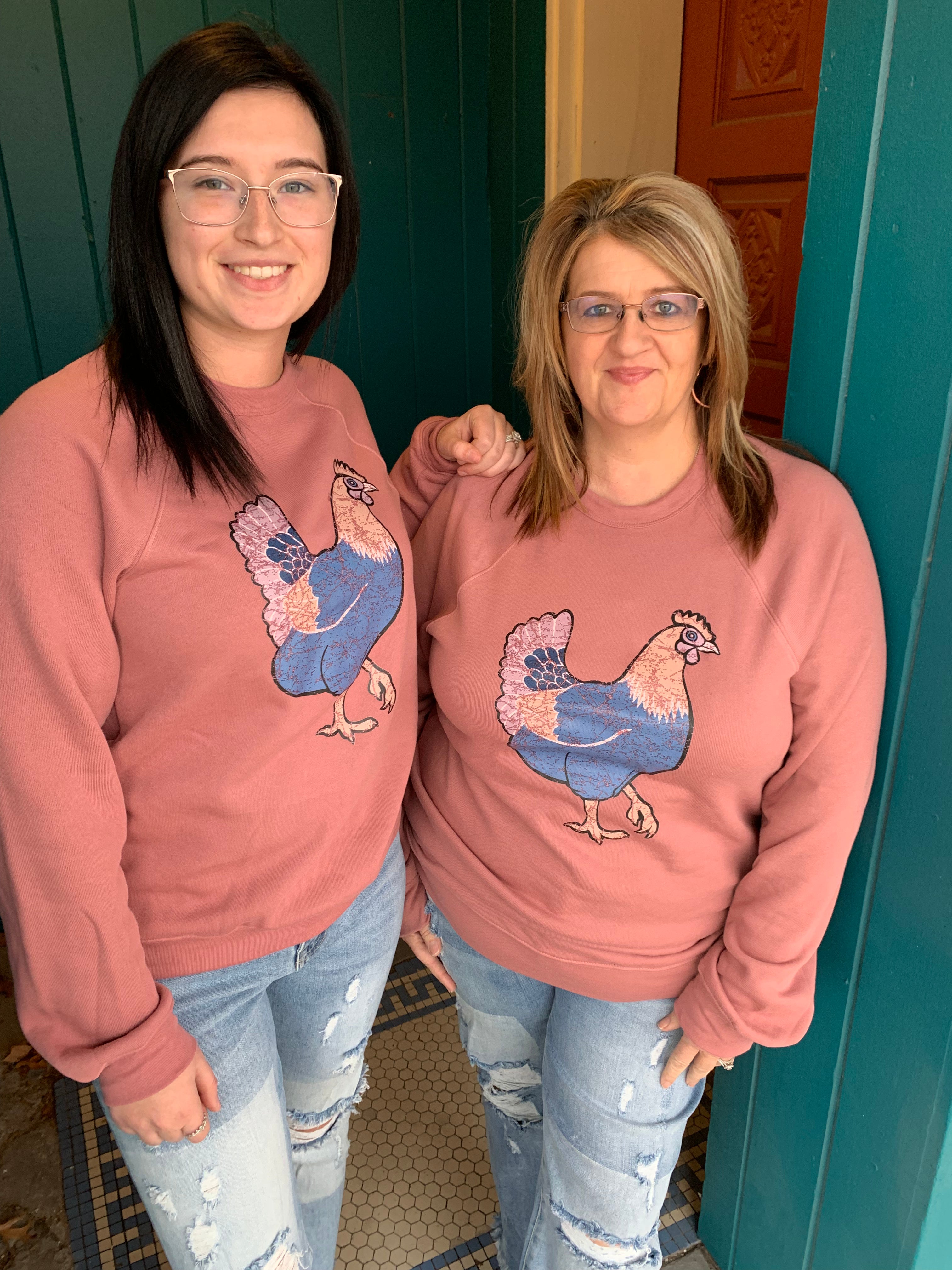 Retro Chicken Sweatshirt