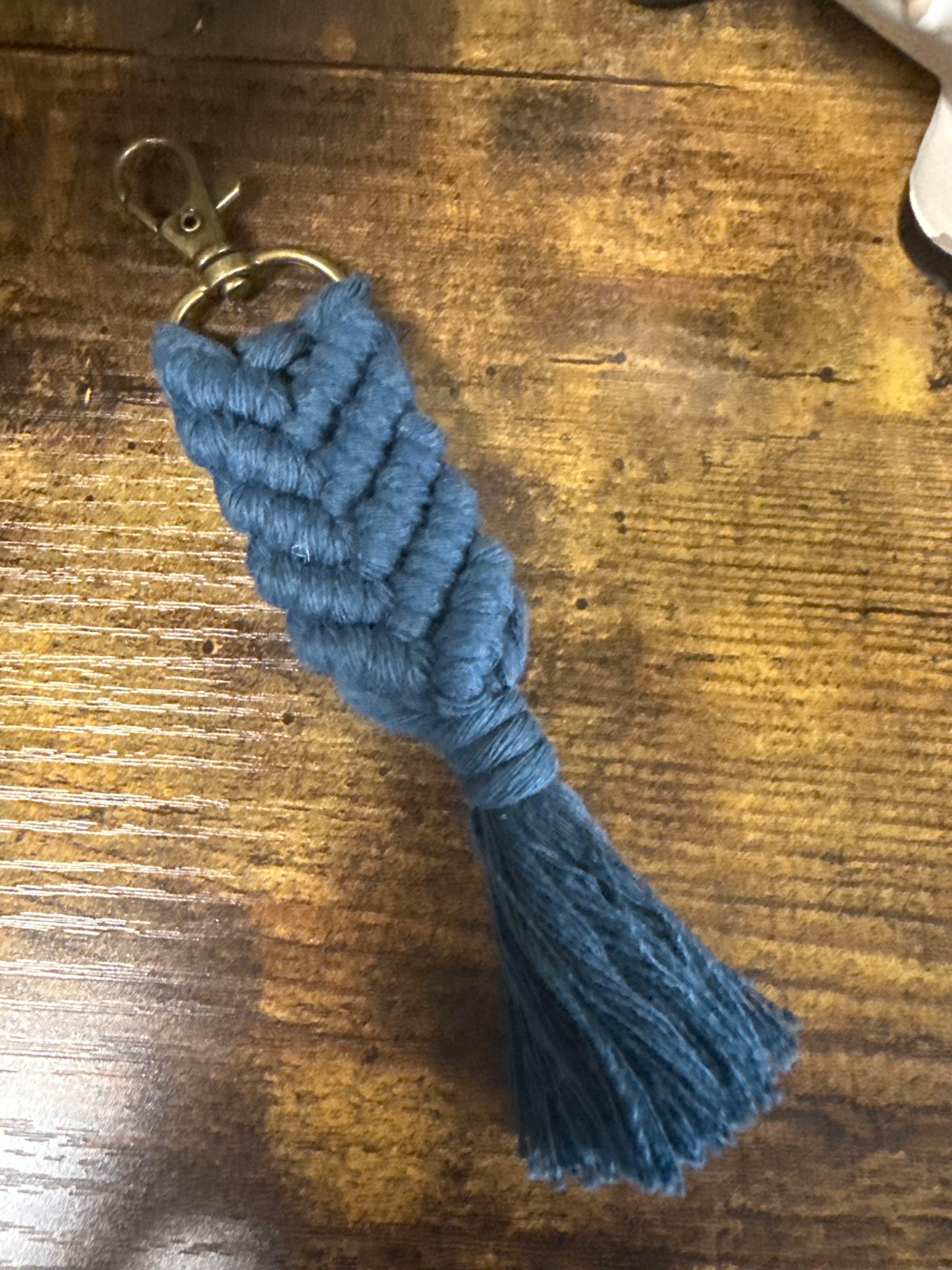 Macrame Keychains/ Wristlets
