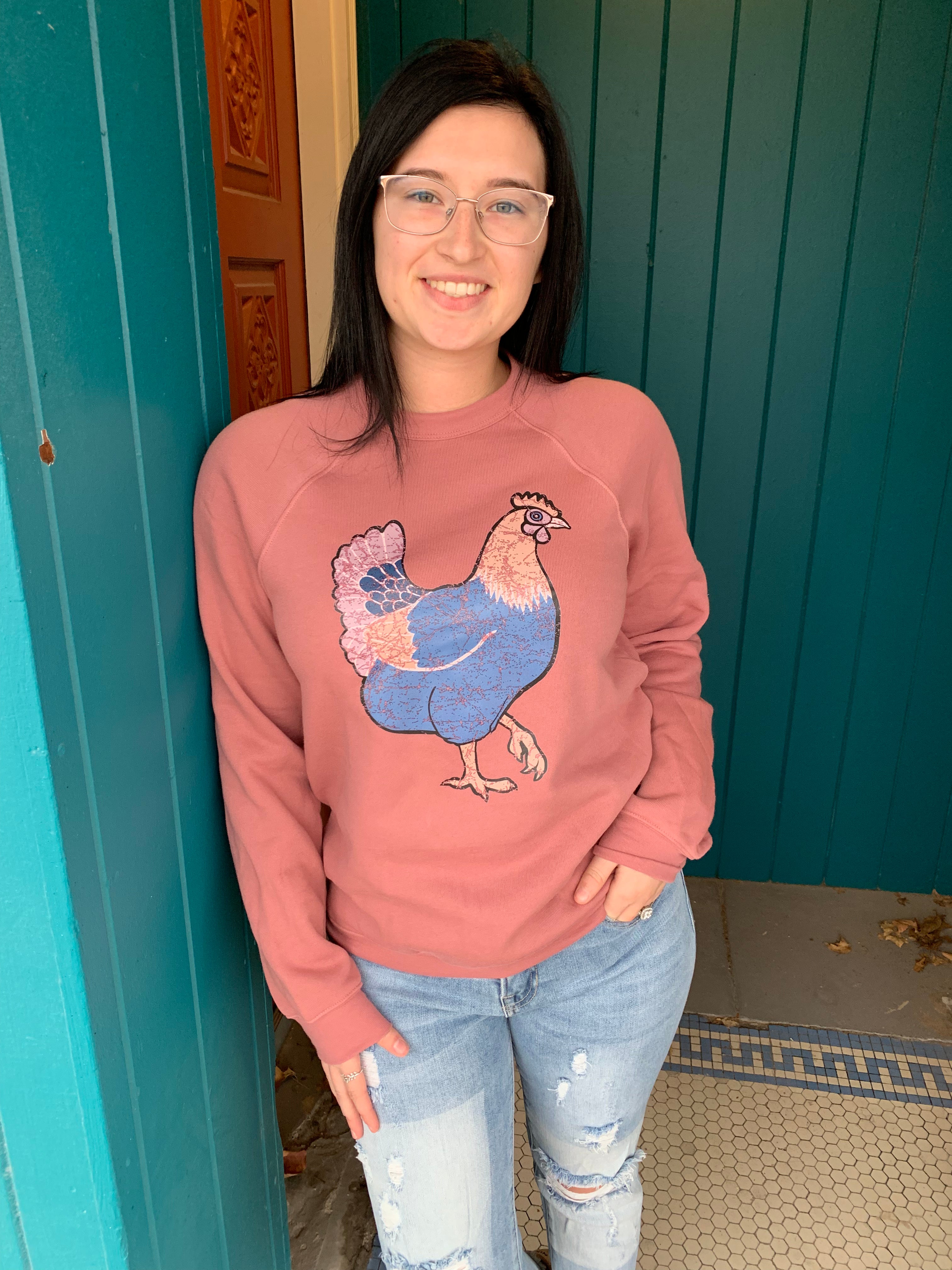 Retro Chicken Sweatshirt