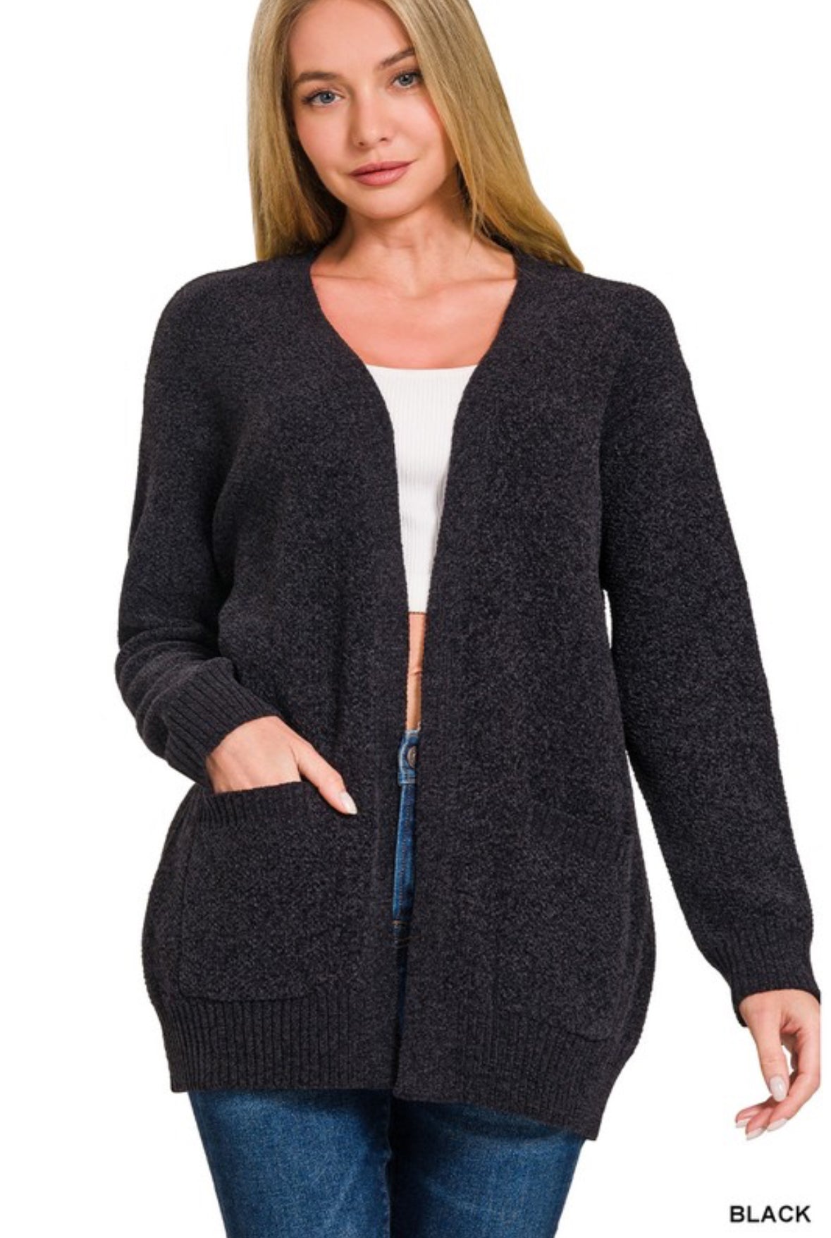 Mélange Sweater Cardigan