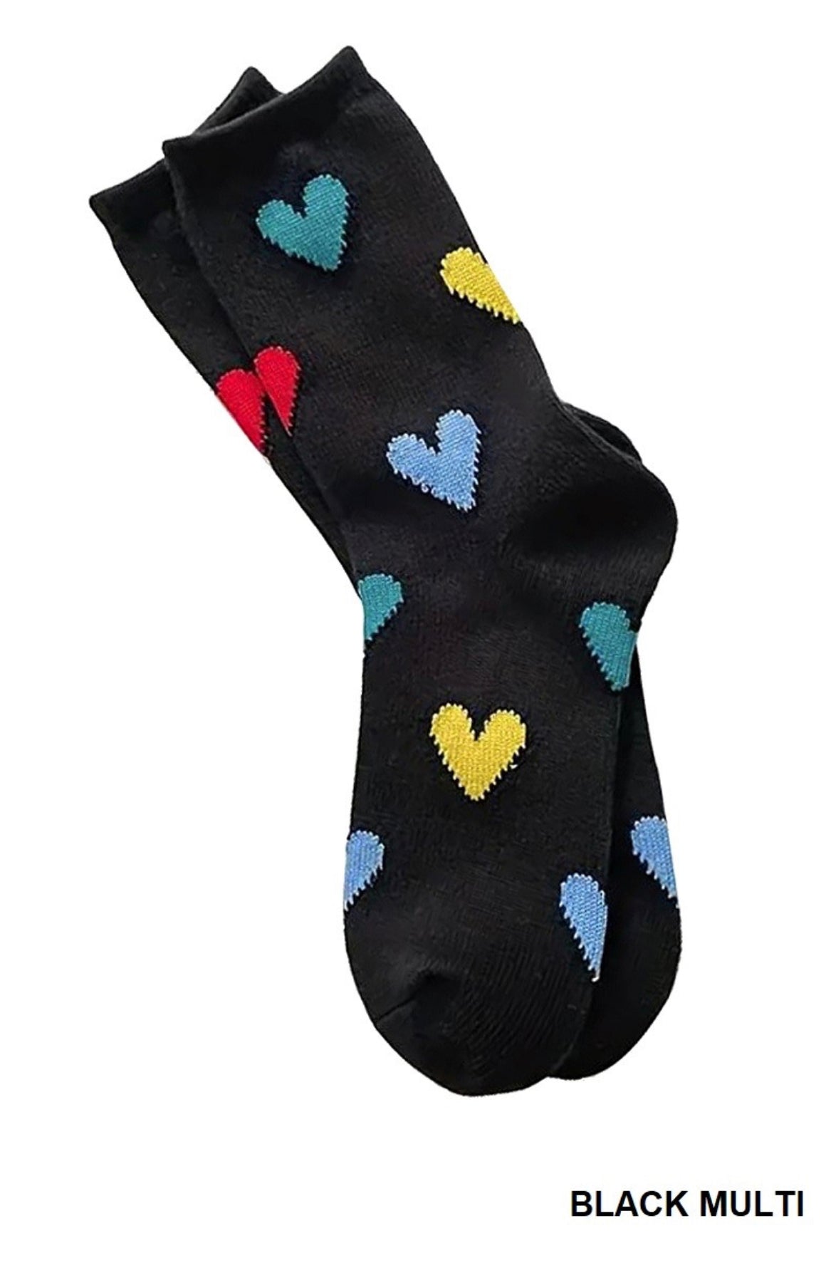 HEART PATTERN SOCK