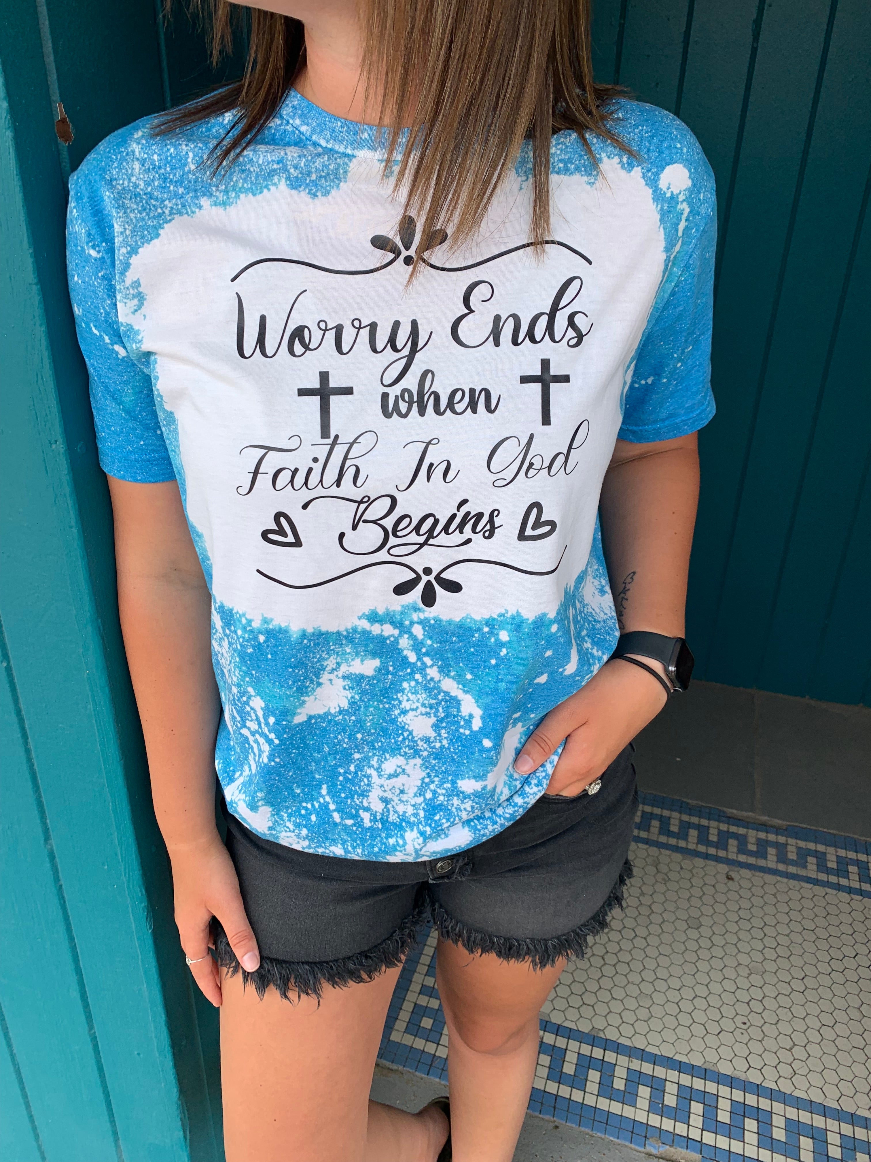 Worry Ends T-shirt