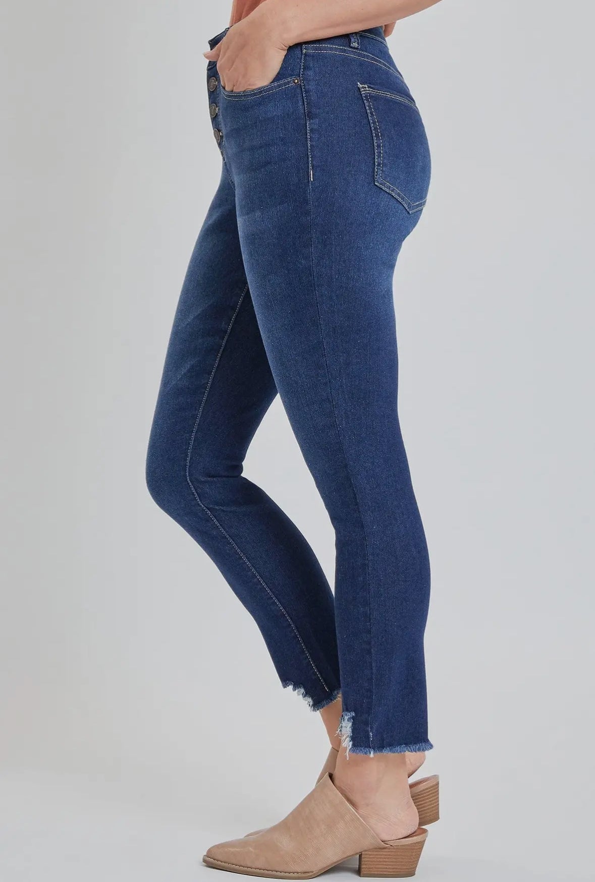 YMI 4 Button Skinny Jeans