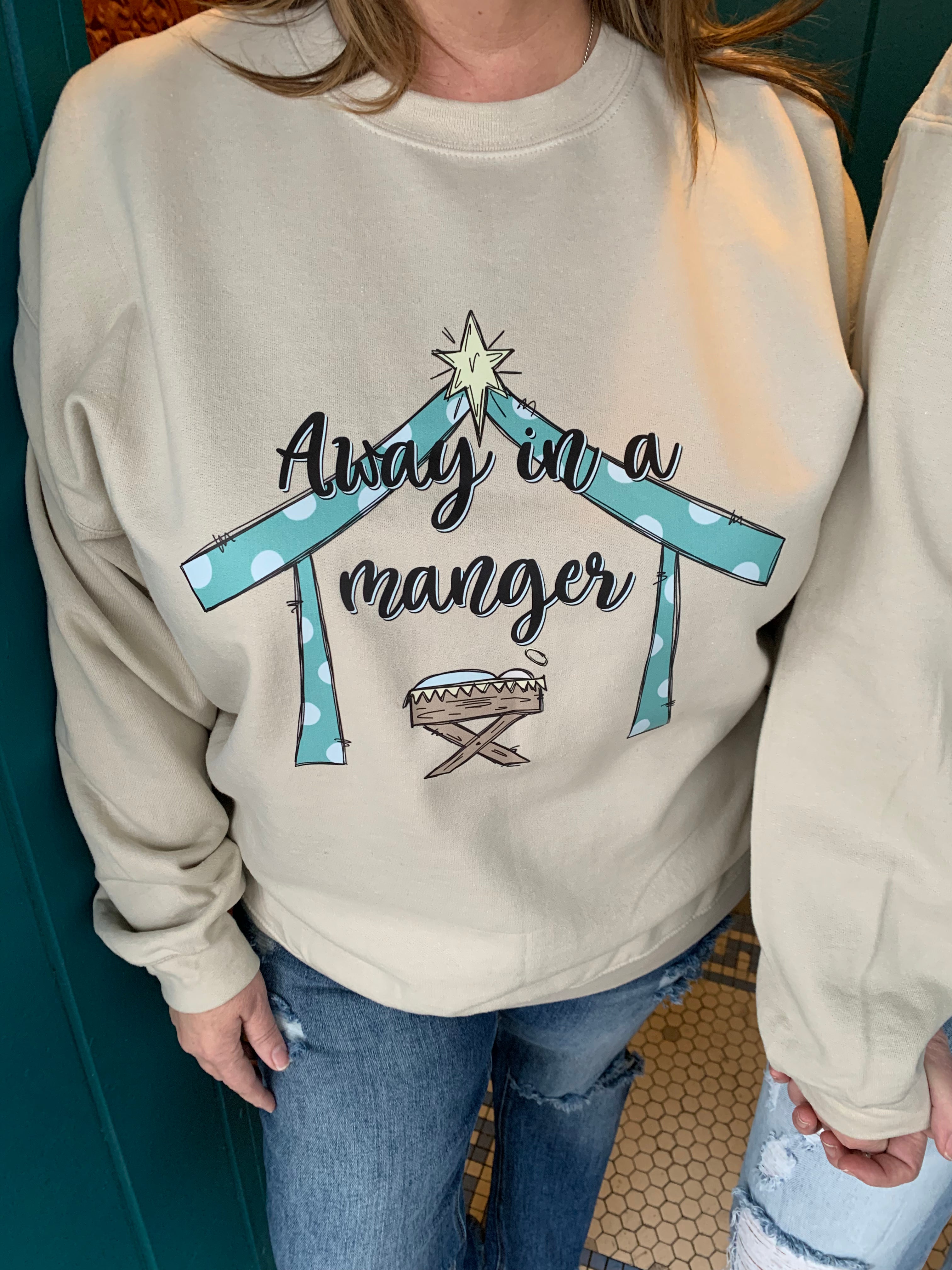 Away in a Manger Sweatshirt