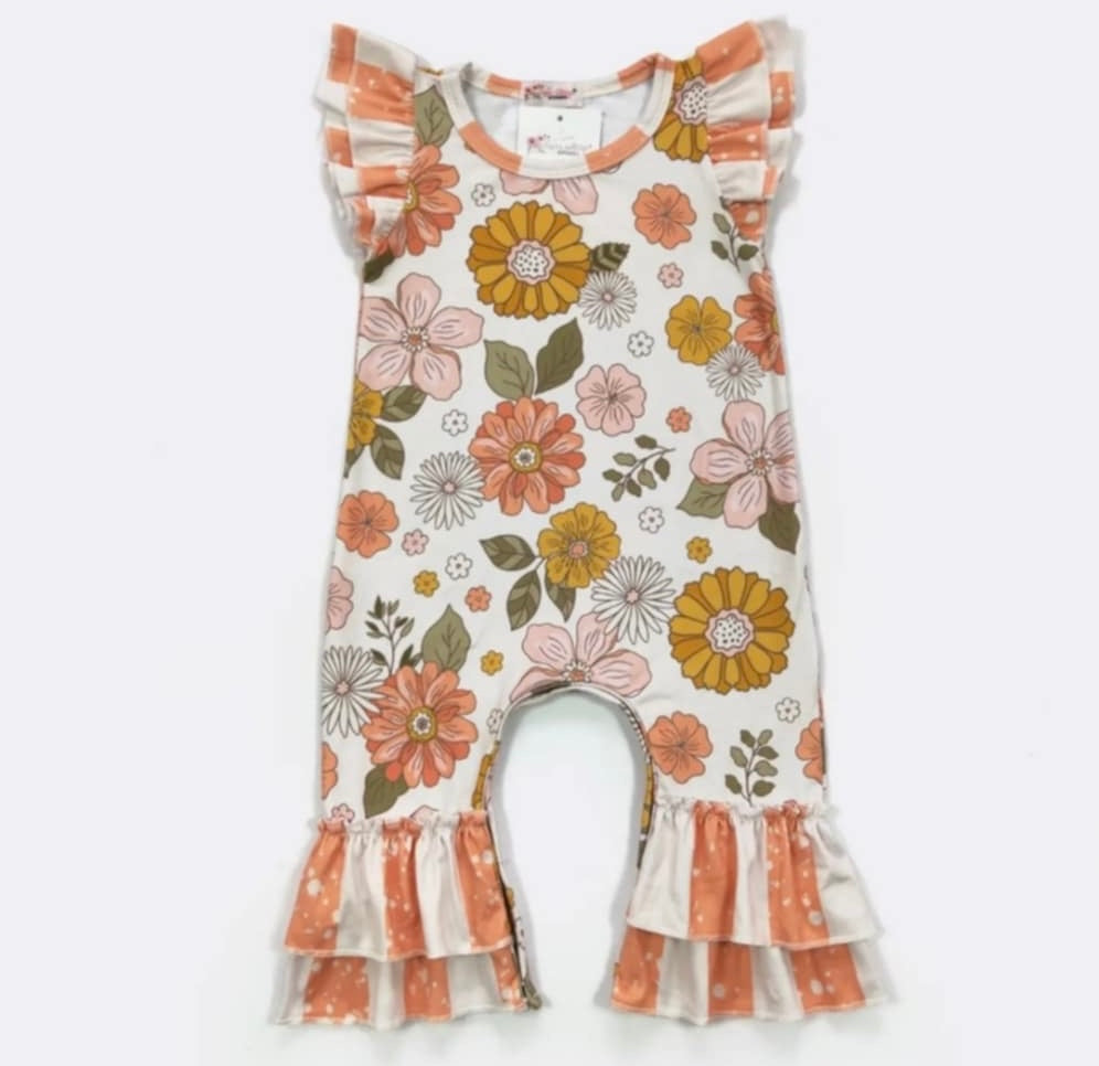 Baby Blush Blossom Romper