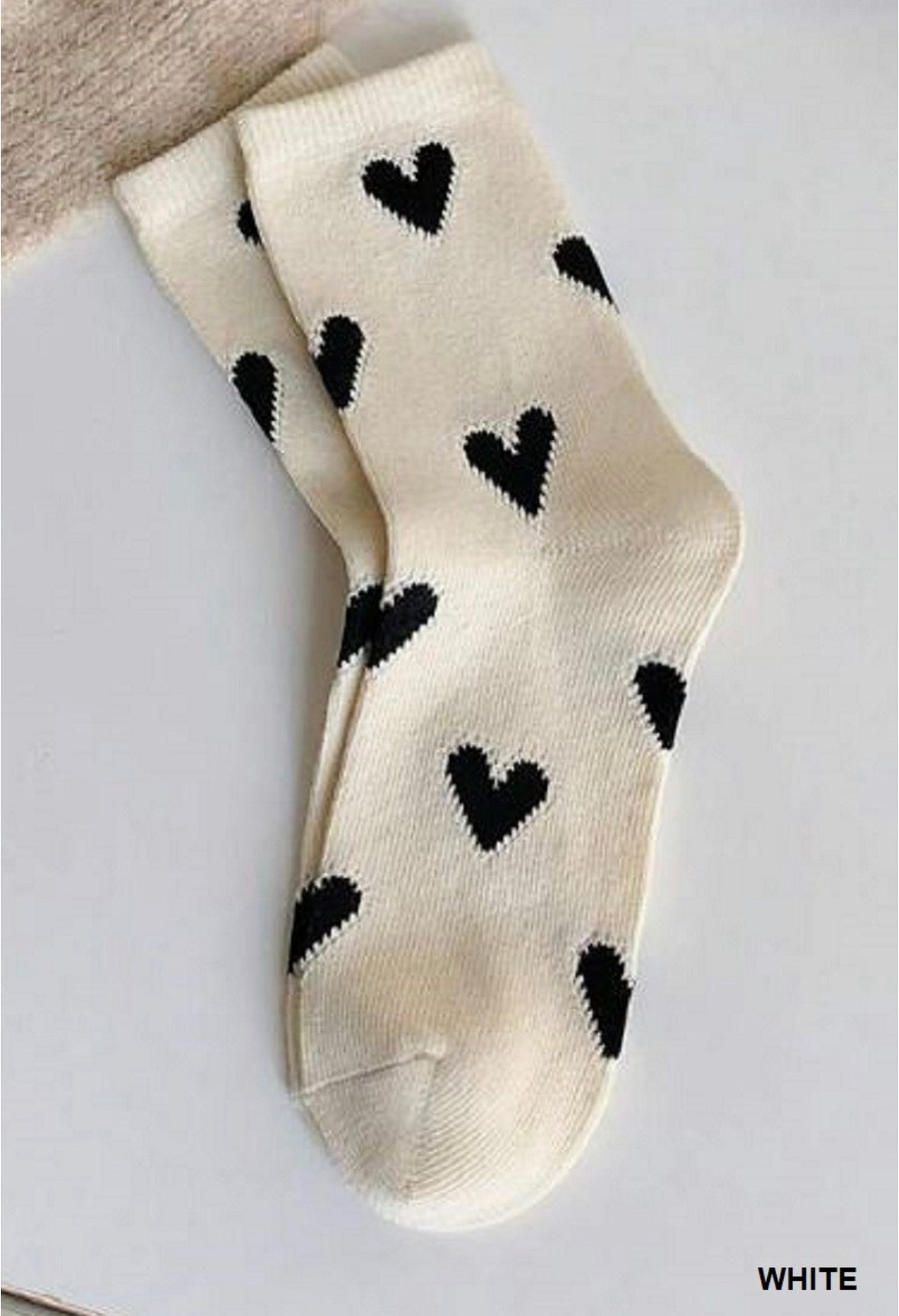 HEART PATTERN SOCK