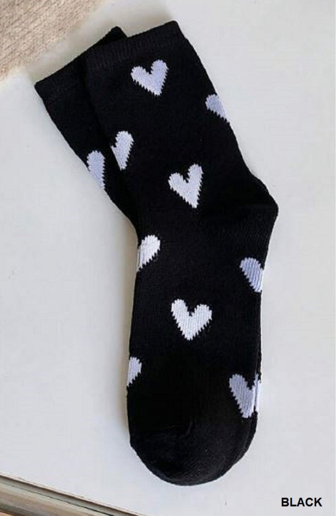 HEART PATTERN SOCK