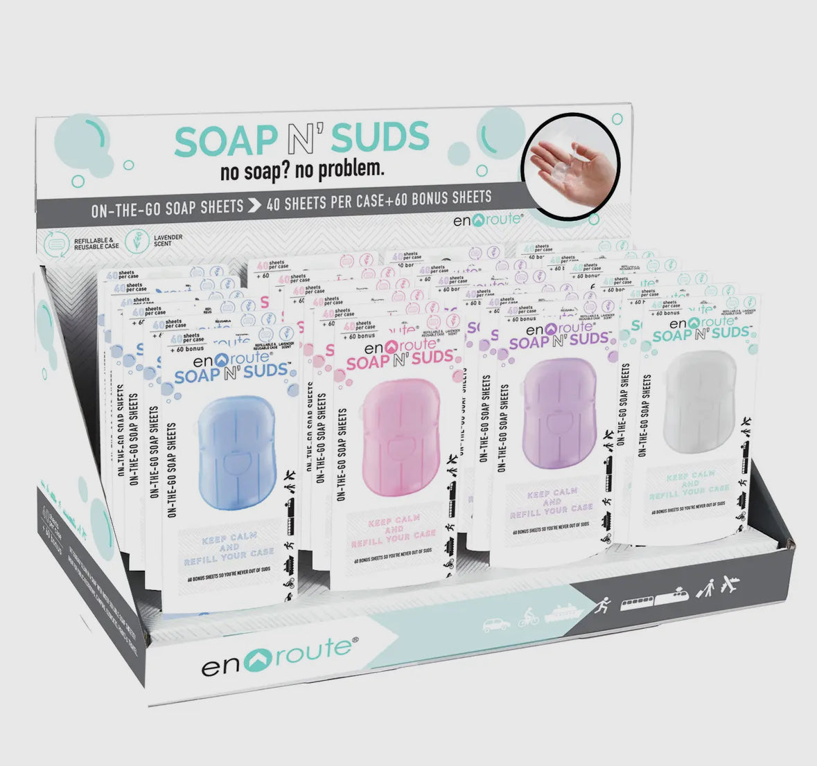 On the Go Soap Sheets