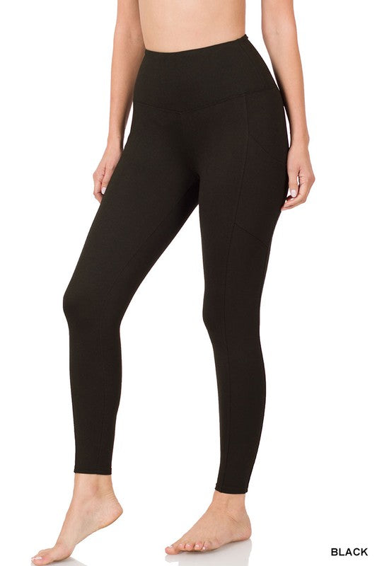 Microfiber Full Length Leggings